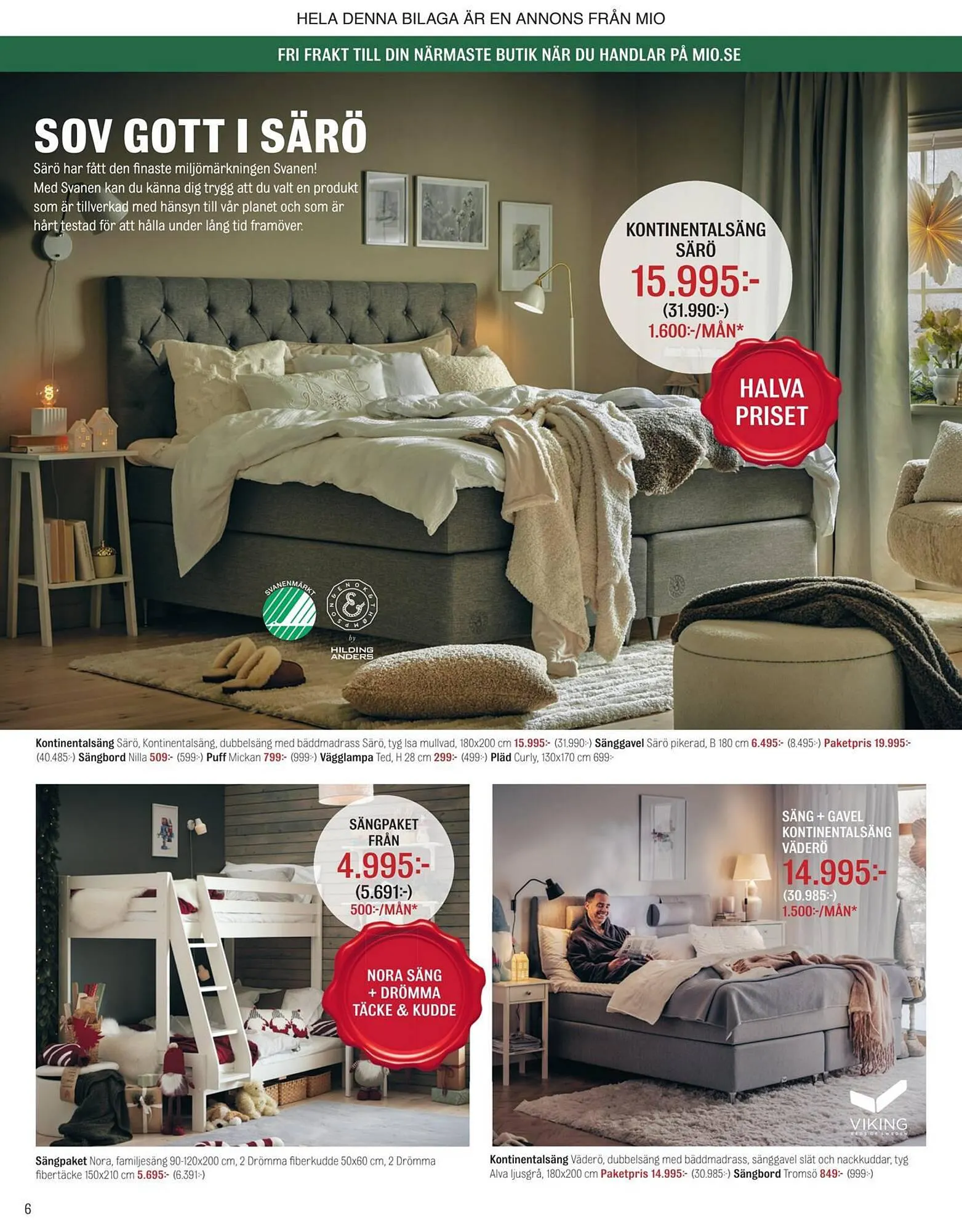 Mio reklamblad från 16 oktober till 13 november 2023 - Reklamblad sidor 6