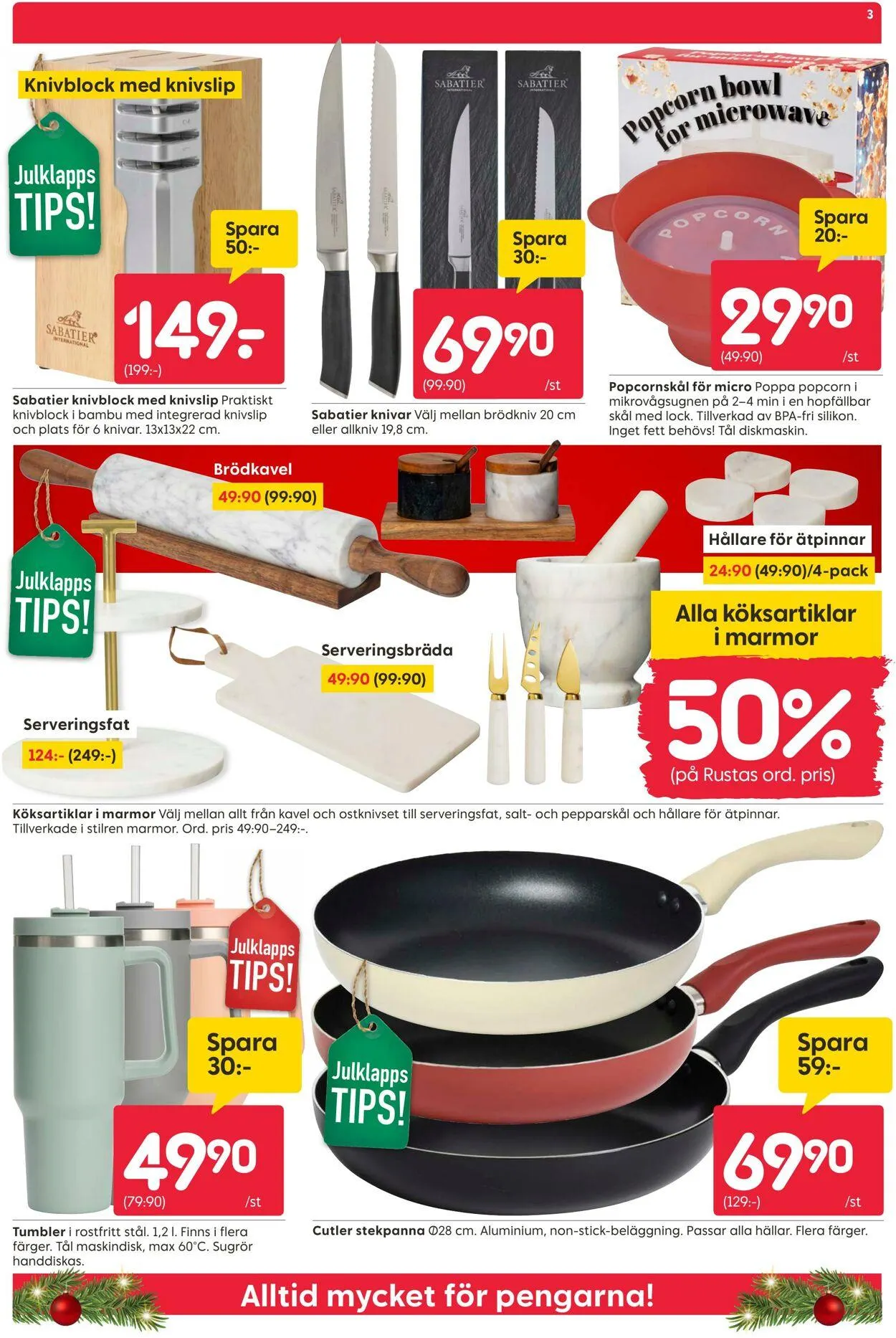 Rusta från 9 december till 10 januari 2026 - Reklamblad sidor 3