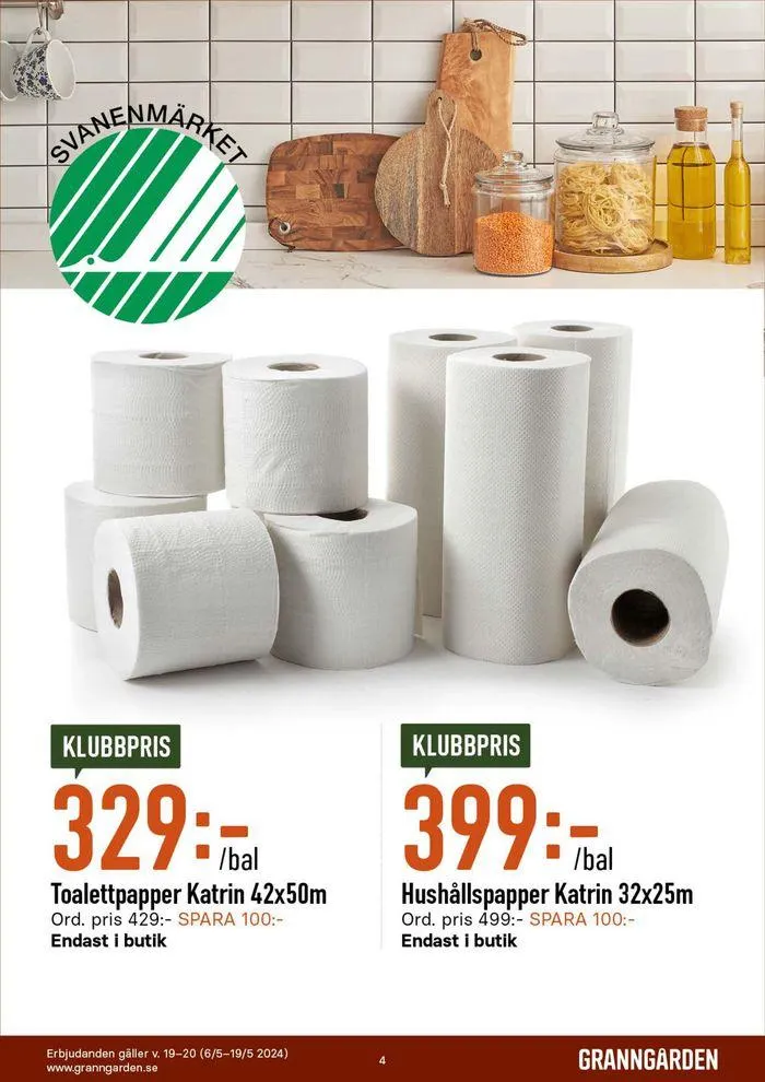 Fynda i din närmsta butik! från 8 maj till 19 maj 2024 - Reklamblad sidor 4