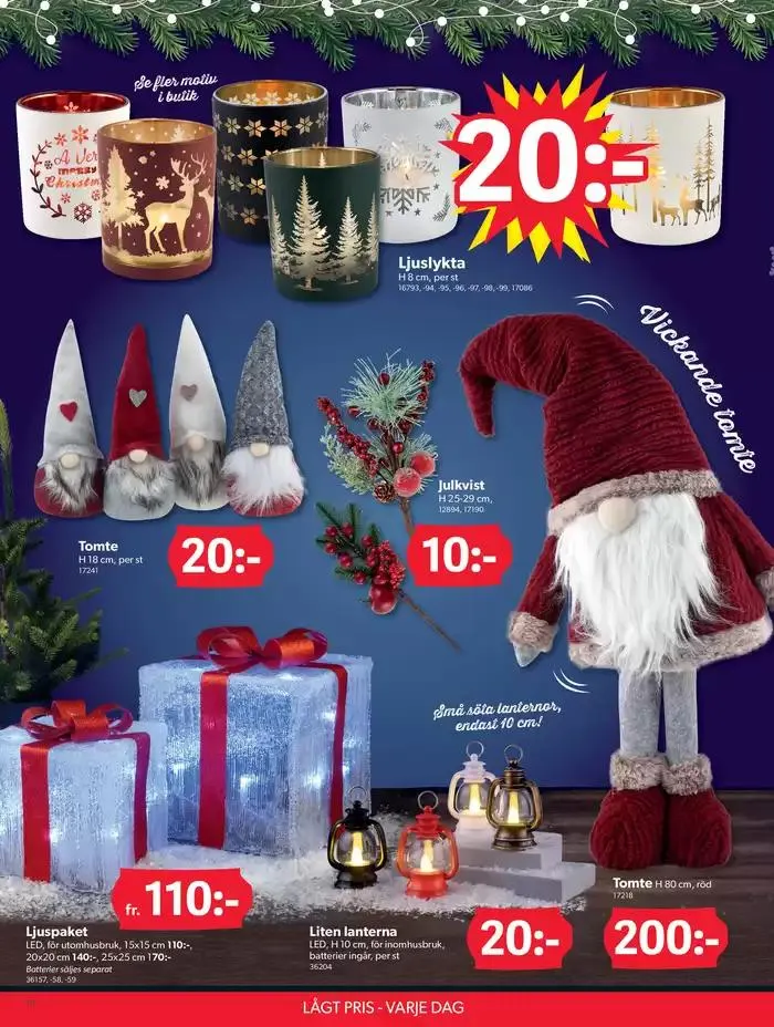 DollarStore Erbjudanden från 26 november till 10 december 2024 - Reklamblad sidor 14