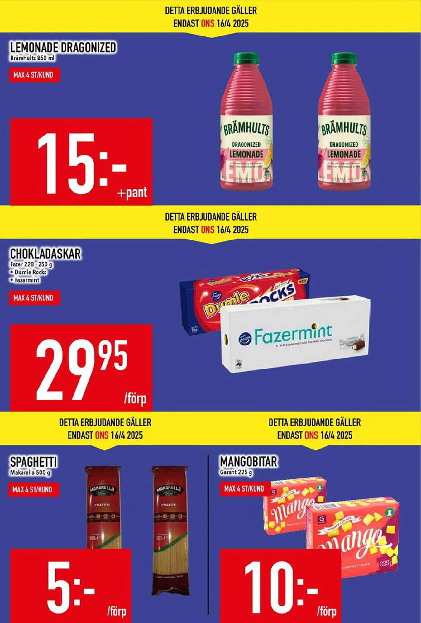 Matdax reklamblad från 14 april till 20 april 2025 - Reklamblad sidor 3