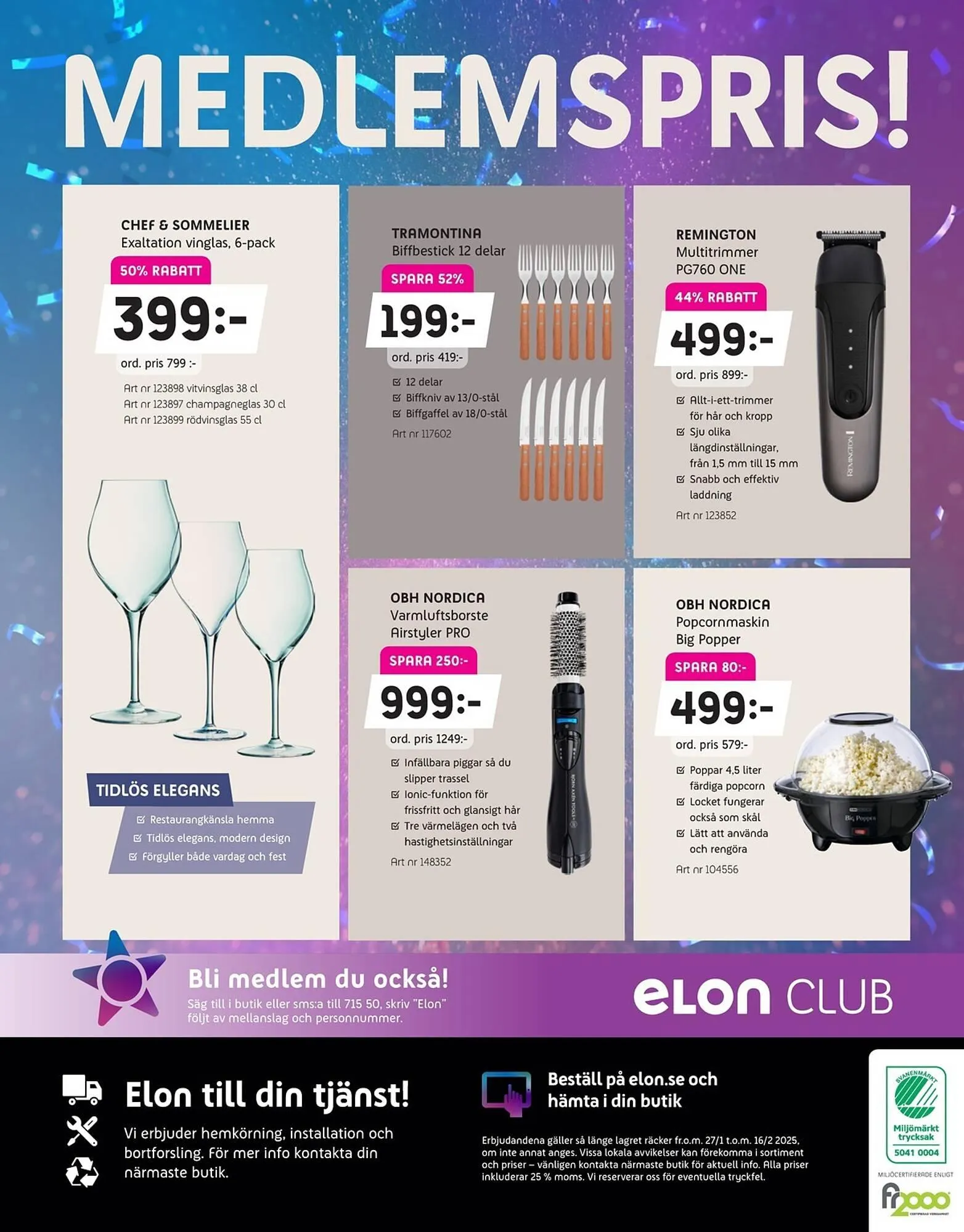 Elon reklamblad från 27 januari till 16 februari 2025 - Reklamblad sidor 16