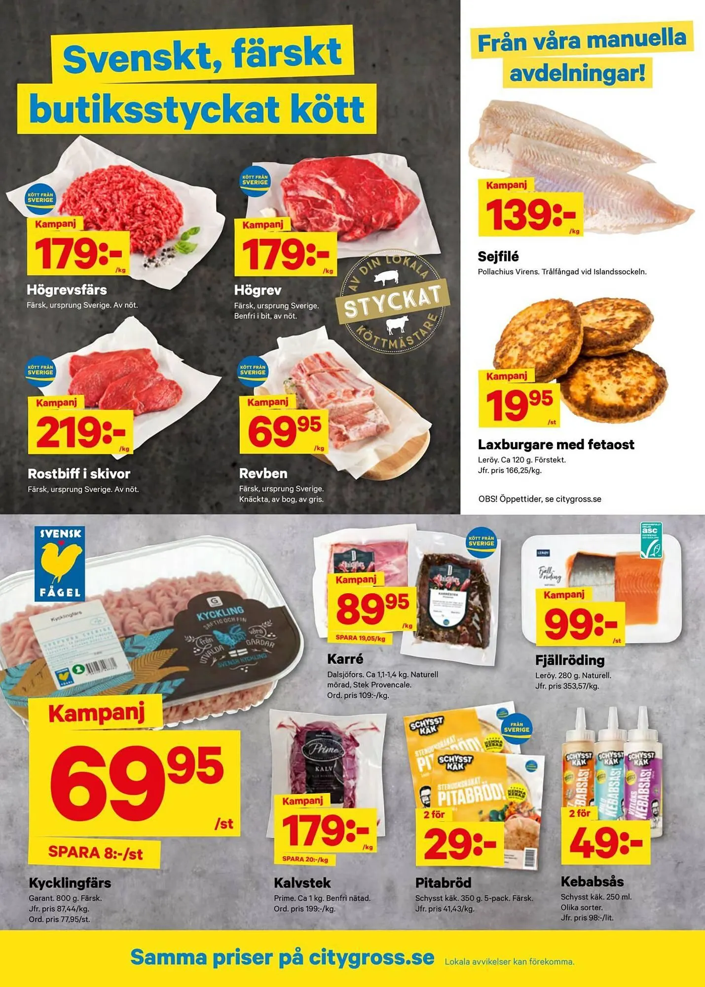 City Gross reklamblad från 9 mars till 16 mars 2026 - Reklamblad sidor 2