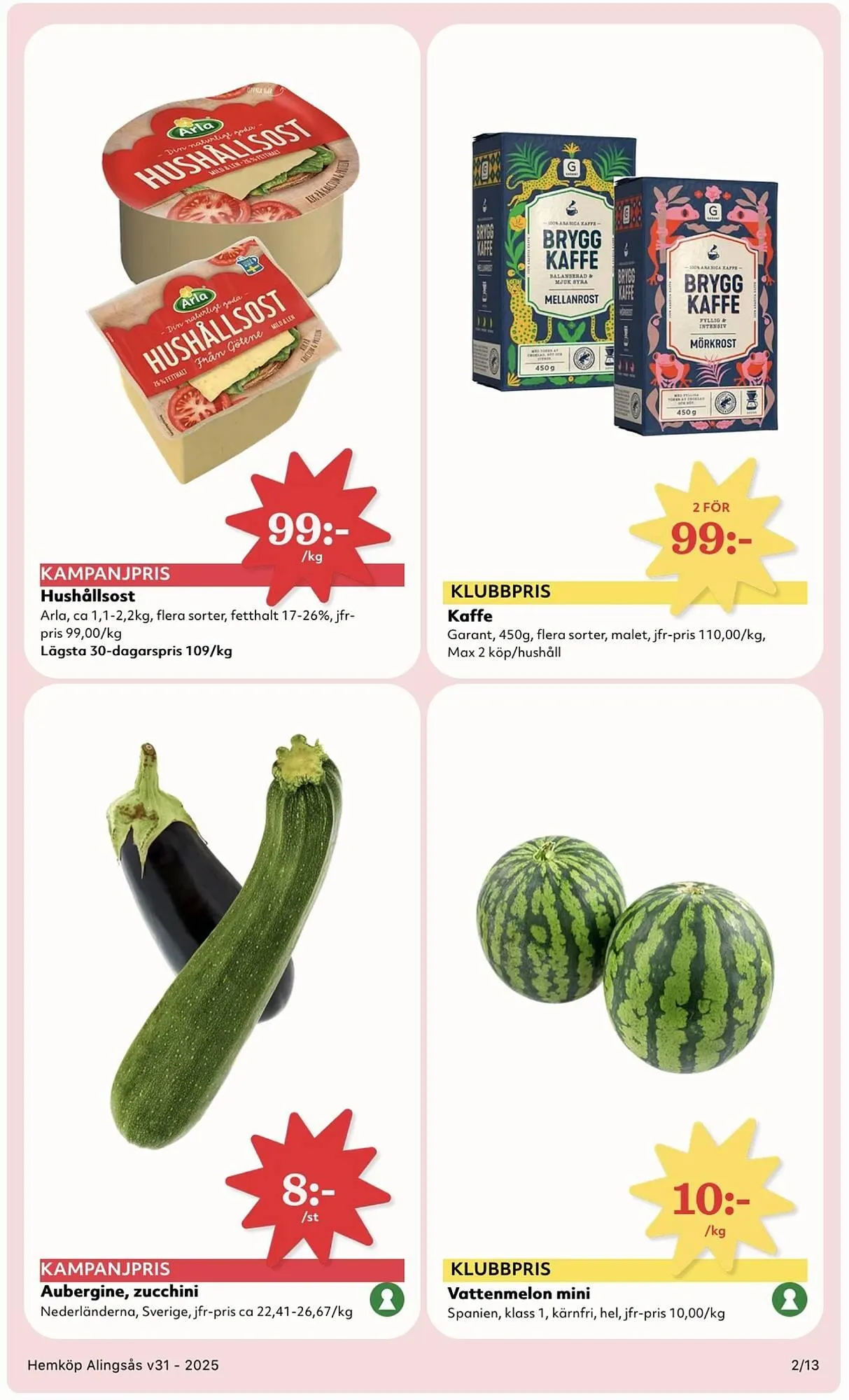 Hemköp reklamblad från 28 juli till 3 augusti 2025 - Reklamblad sidor 2