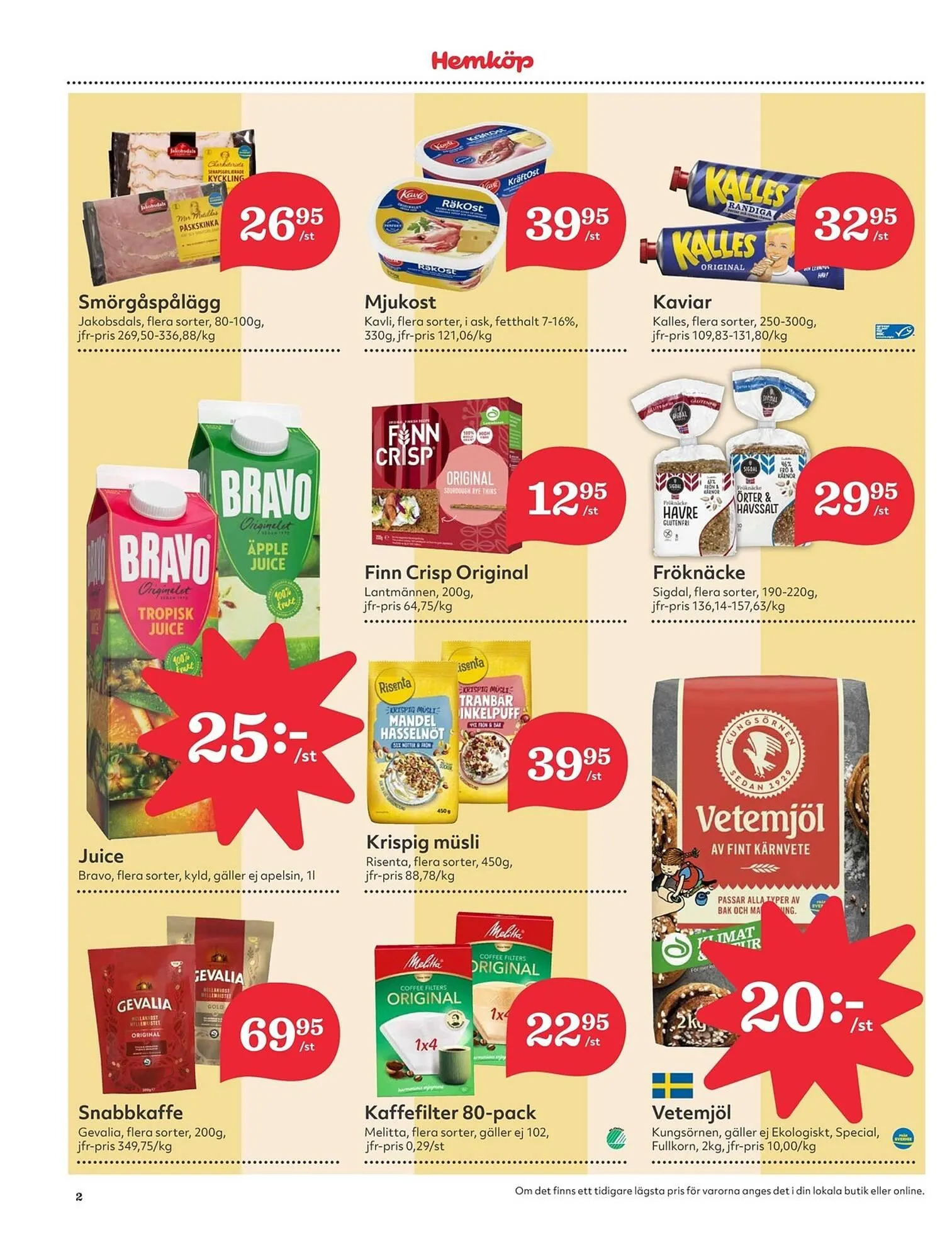 Hemköp reklamblad från 14 april till 21 april 2025 - Reklamblad sidor 2
