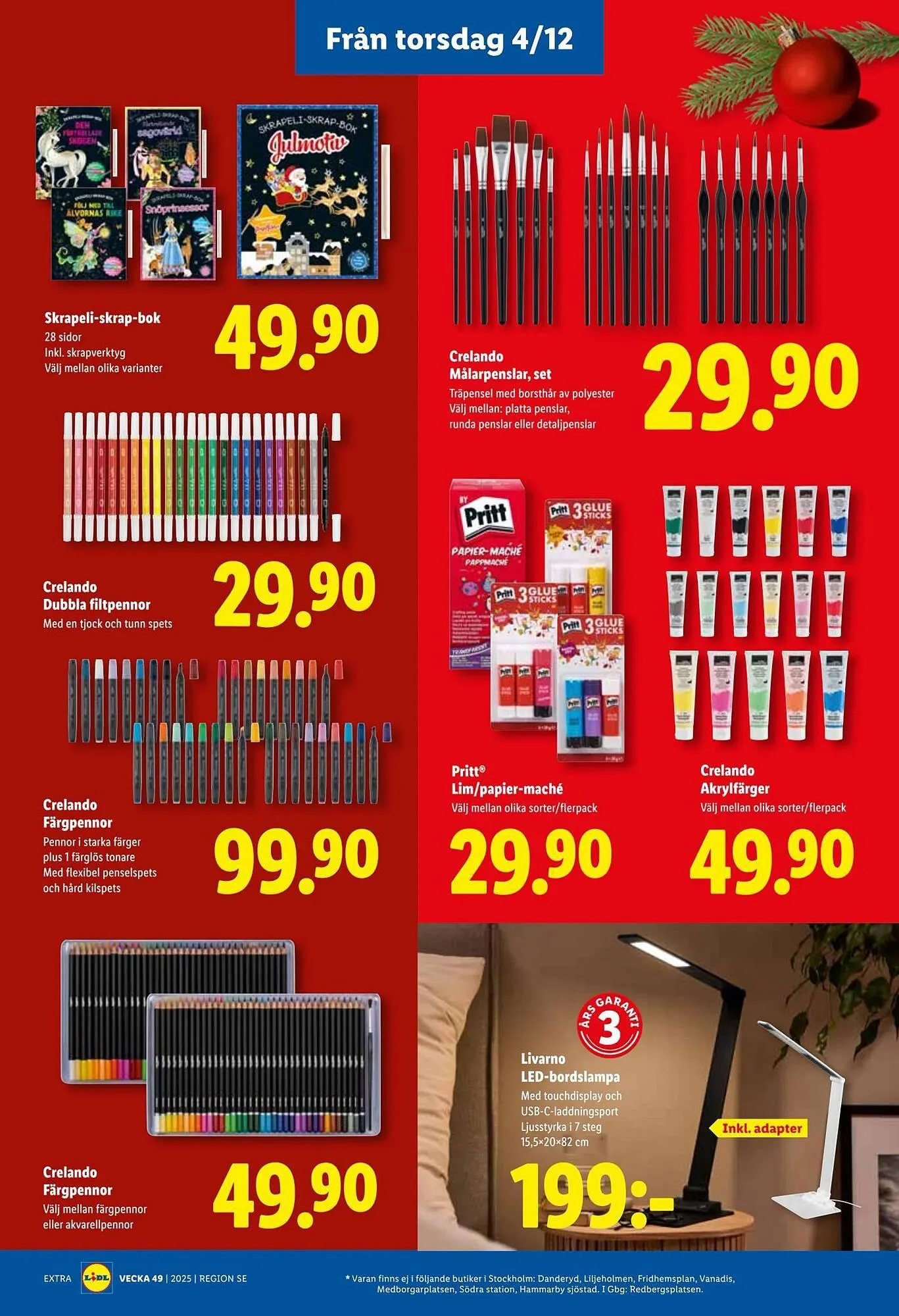 Lidl reklamblad från 1 december till 8 december 2025 - Reklamblad sidor 25