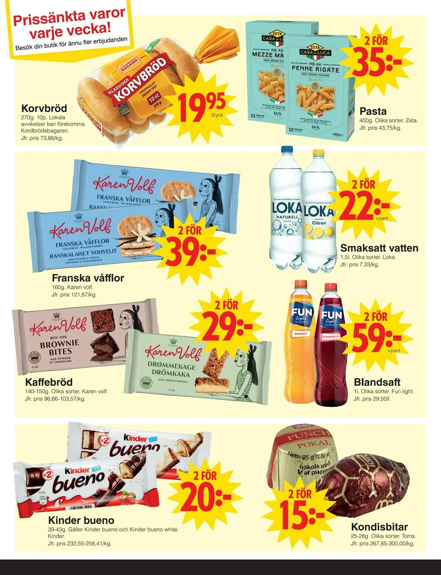 Matöppet reklamblad från 18 maj till 25 maj 2026 - Reklamblad sidor 3