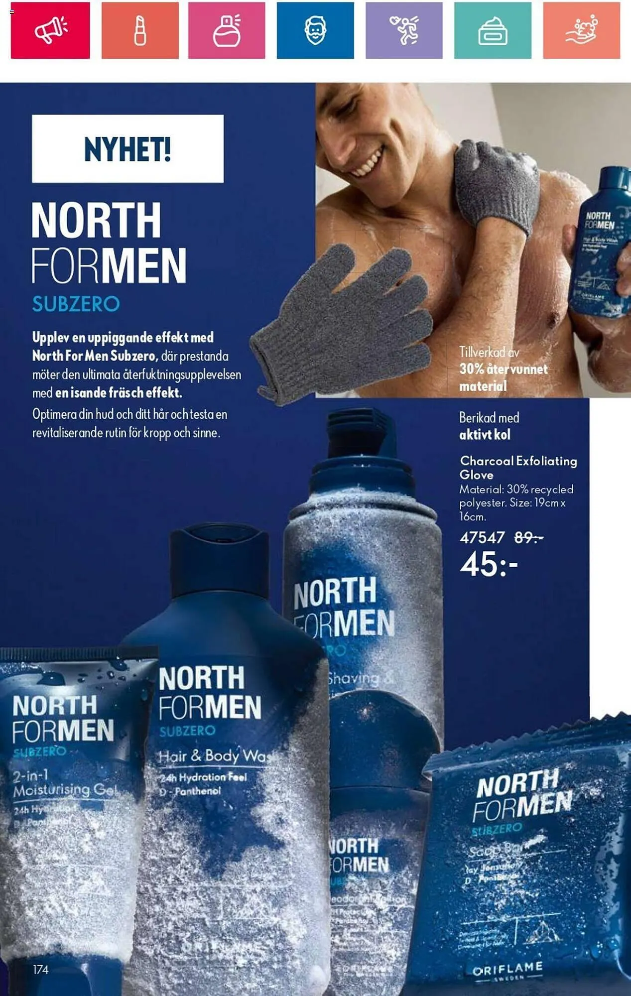 Oriflame reklamblad från 3 oktober till 23 oktober 2024 - Reklamblad sidor 174