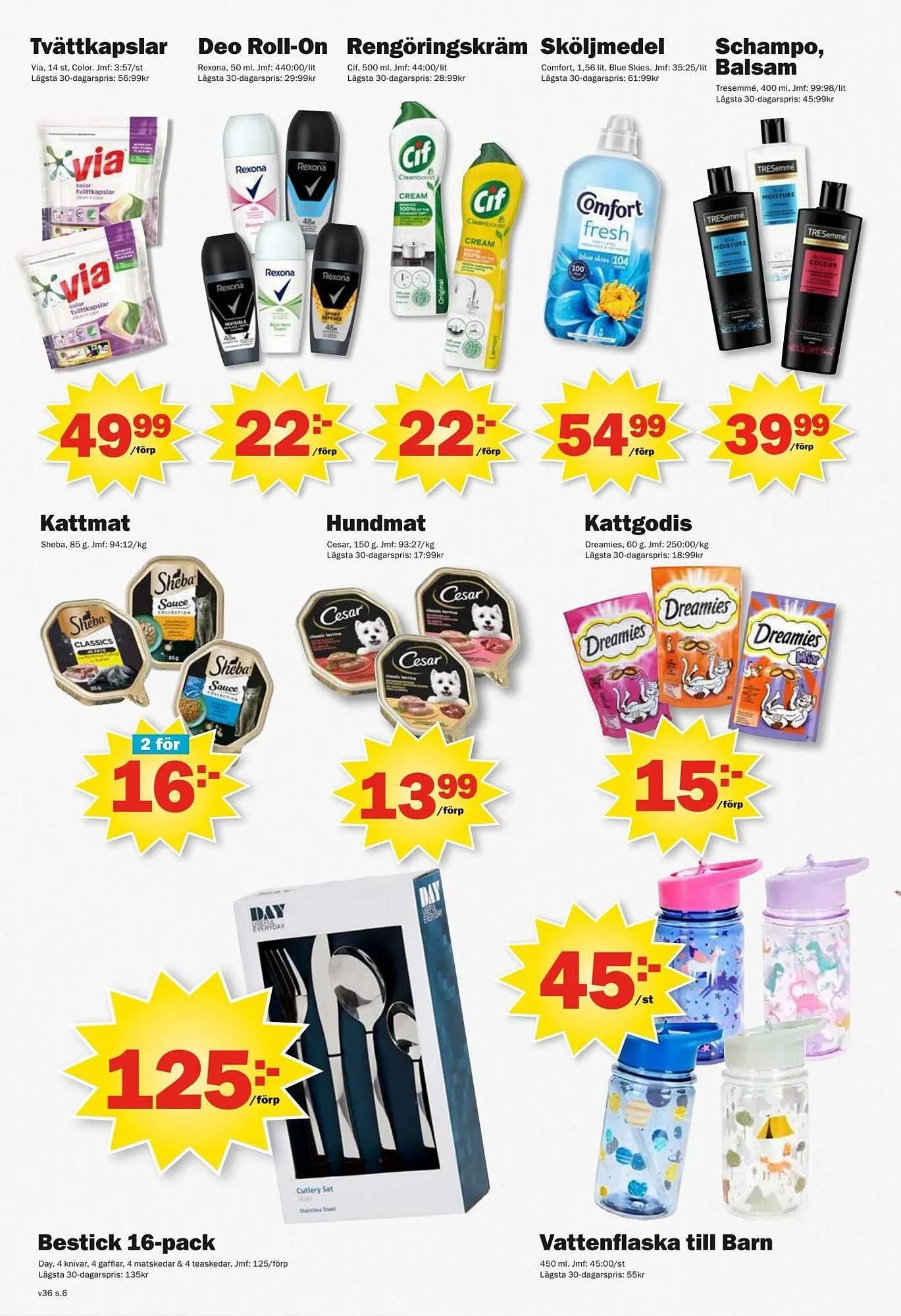 Pekås reklamblad från 1 september till 7 september 2025 - Reklamblad sidor 6