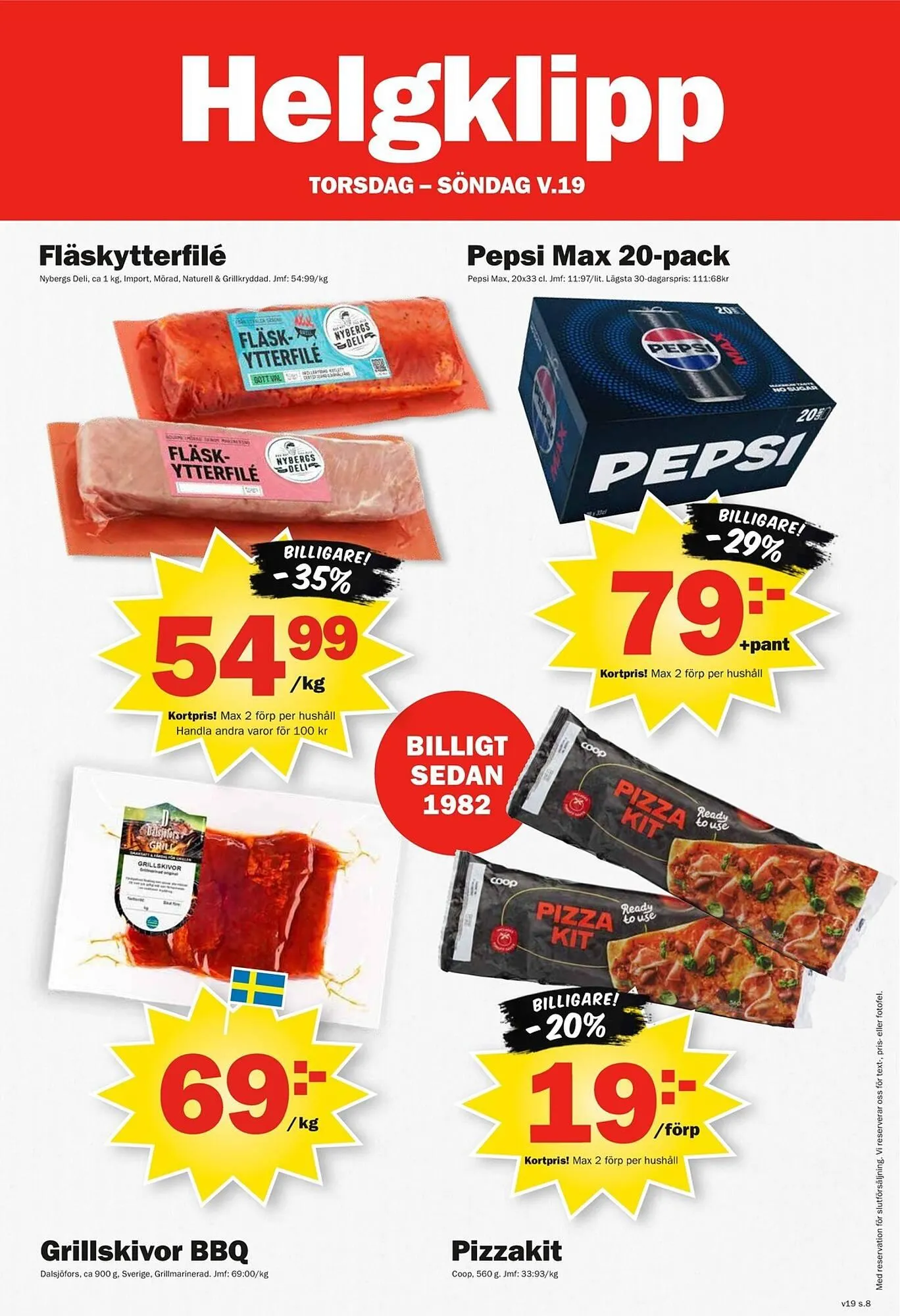 Pekås reklamblad från 4 maj till 10 maj 2026 - Reklamblad sidor 8