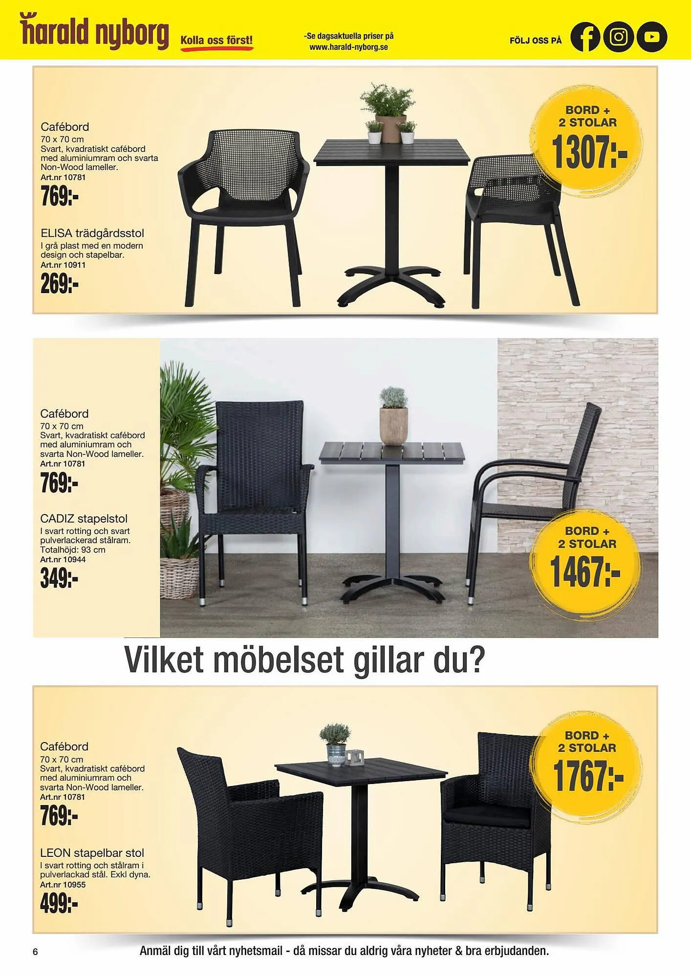 Harald Nyborg reklamblad från 11 juni till 31 oktober 2023 - Reklamblad sidor 6