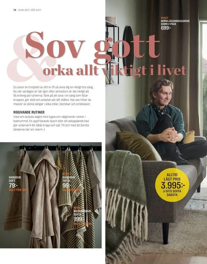 Höst & vinter 2024 från 18 september till 31 december 2024 - Reklamblad sidor 70