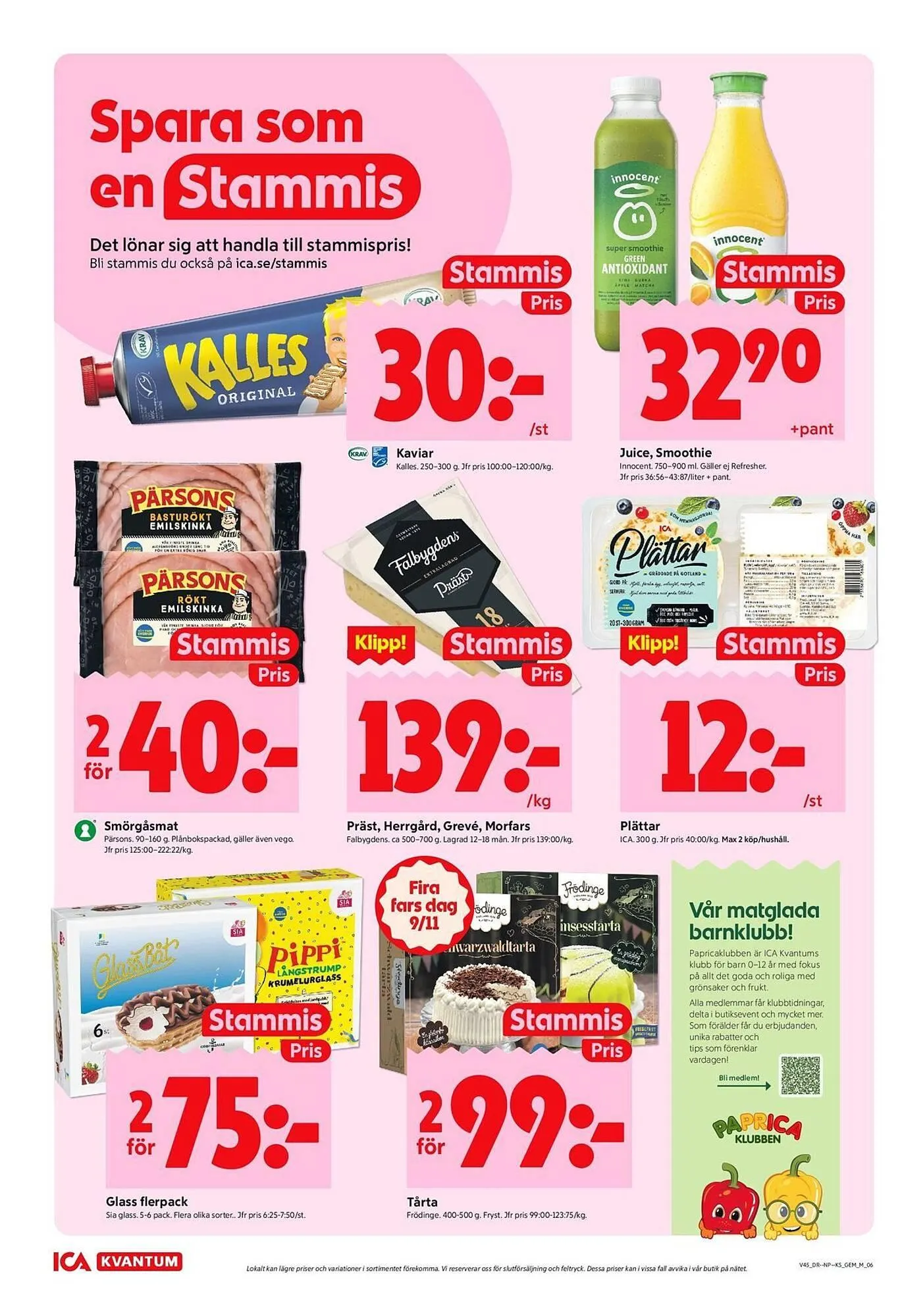 ICA Kvantum reklamblad från 3 november till 9 november 2025 - Reklamblad sidor 6