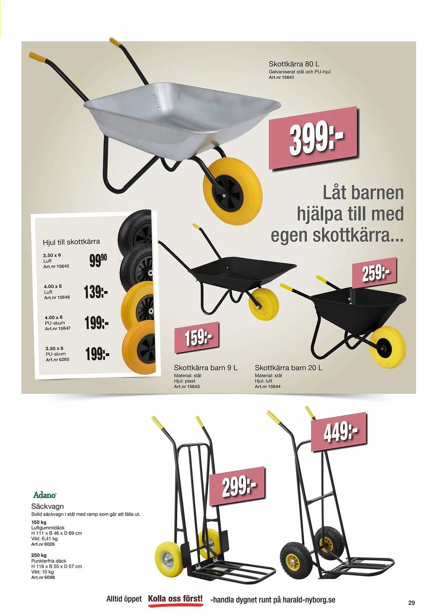 Harald Nyborg reklamblad från 11 juni till 31 oktober 2023 - Reklamblad sidor 29