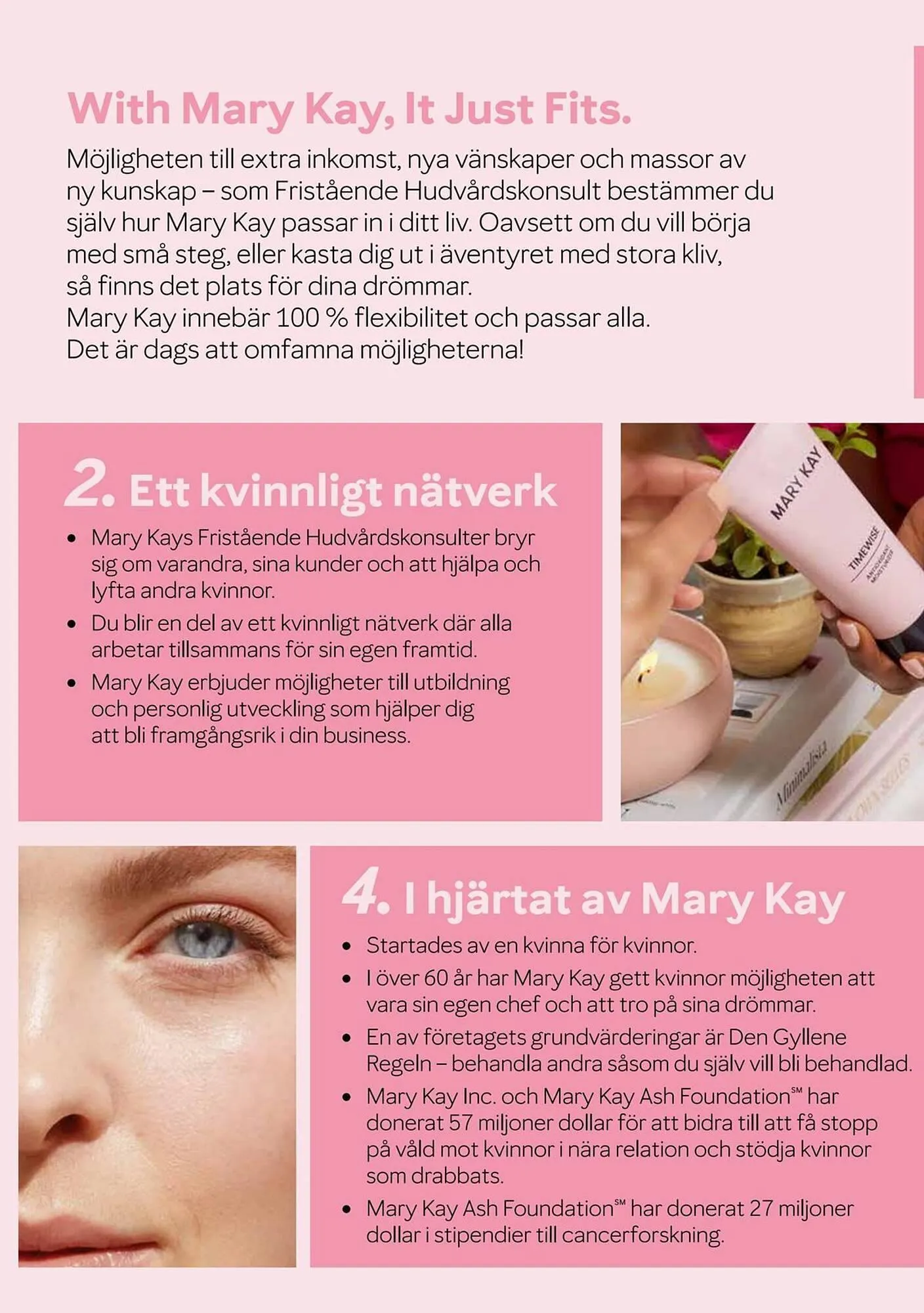 Mary Kay reklamblad från 10 november till 31 december 2023 - Reklamblad sidor 2