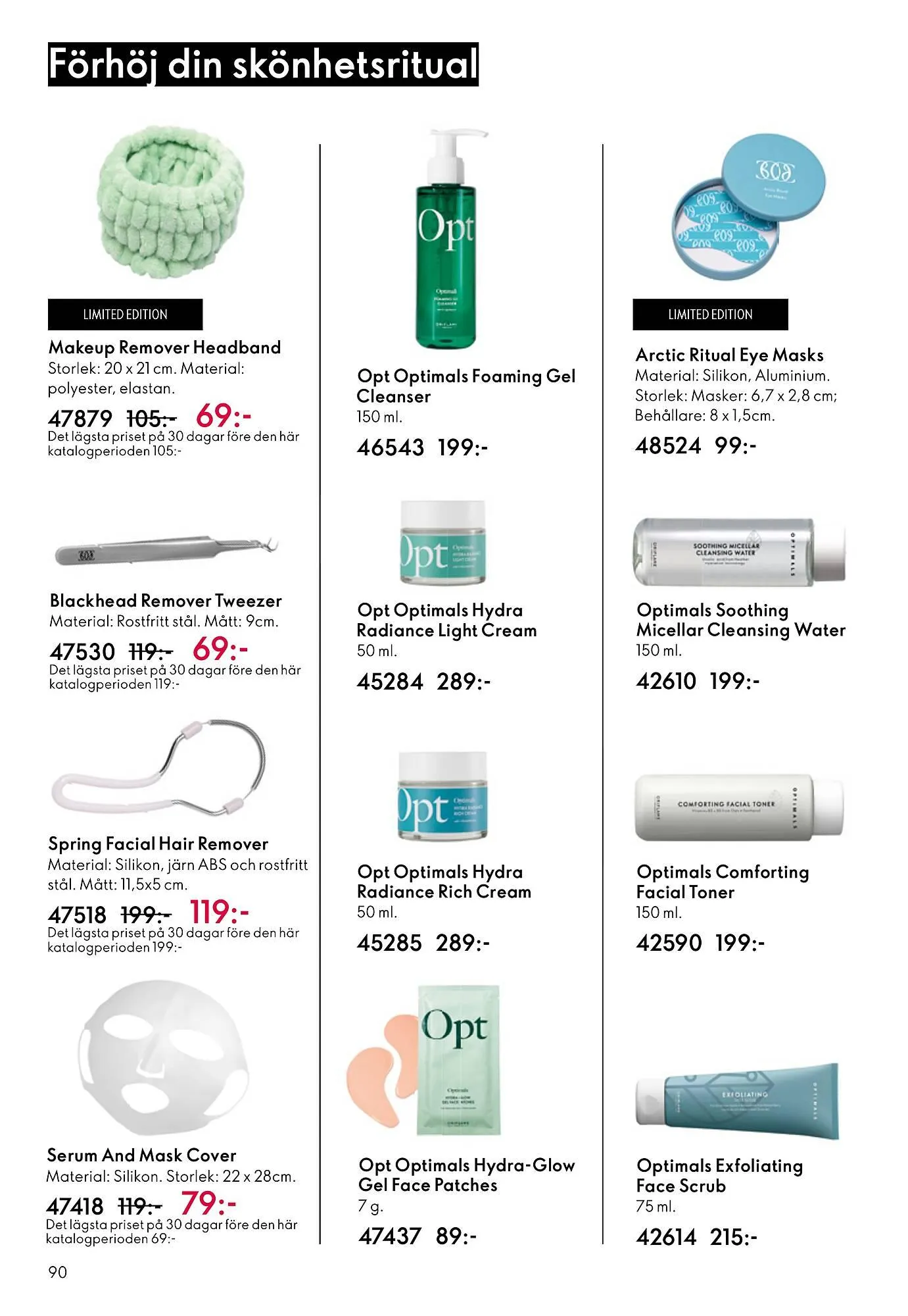 Oriflame reklamblad från 29 oktober till 18 november 2025 - Reklamblad sidor 90