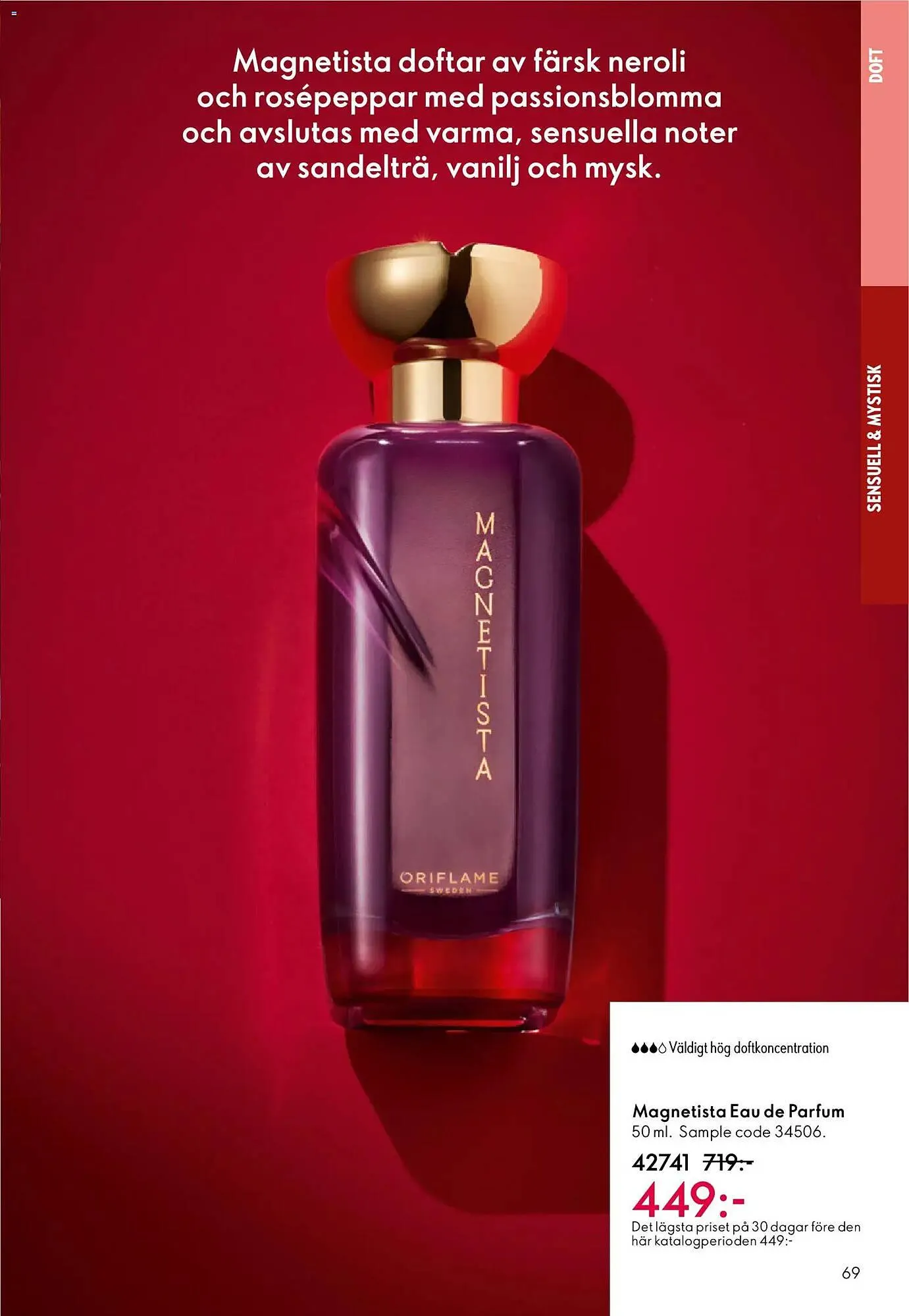 Oriflame reklamblad från 31 december till 27 januari 2026 - Reklamblad sidor 69