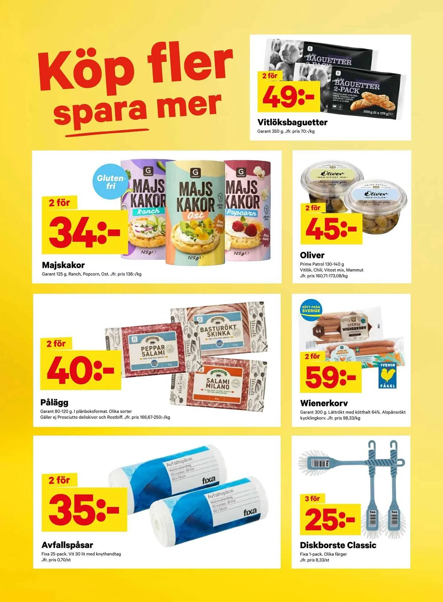 City Gross reklamblad från 4 augusti till 12 augusti 2025 - Reklamblad sidor 12