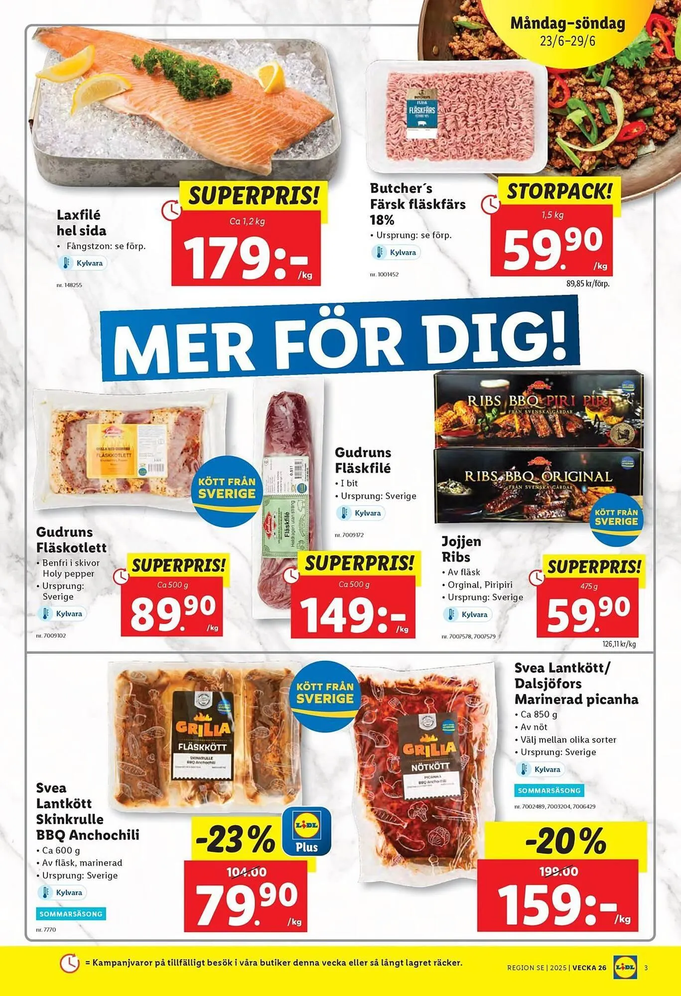 Lidl reklamblad från 23 juni till 29 juni 2025 - Reklamblad sidor 3