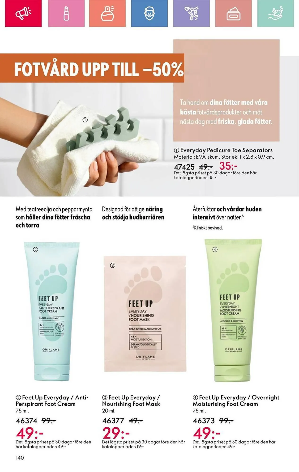 Oriflame reklamblad från 24 augusti till 13 september 2025 - Reklamblad sidor 140
