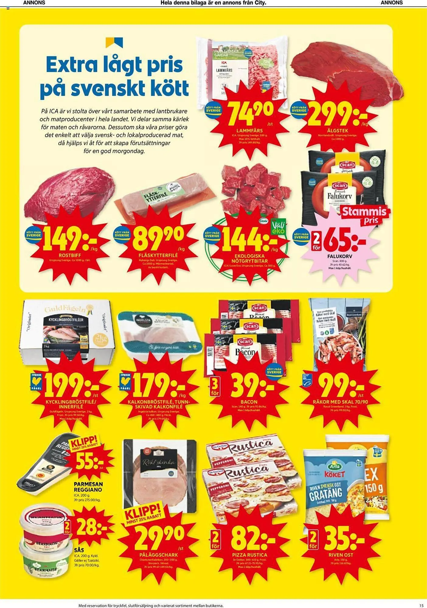 ICA Kvantum reklamblad från 25 september till 1 oktober 2023 - Reklamblad sidor 15