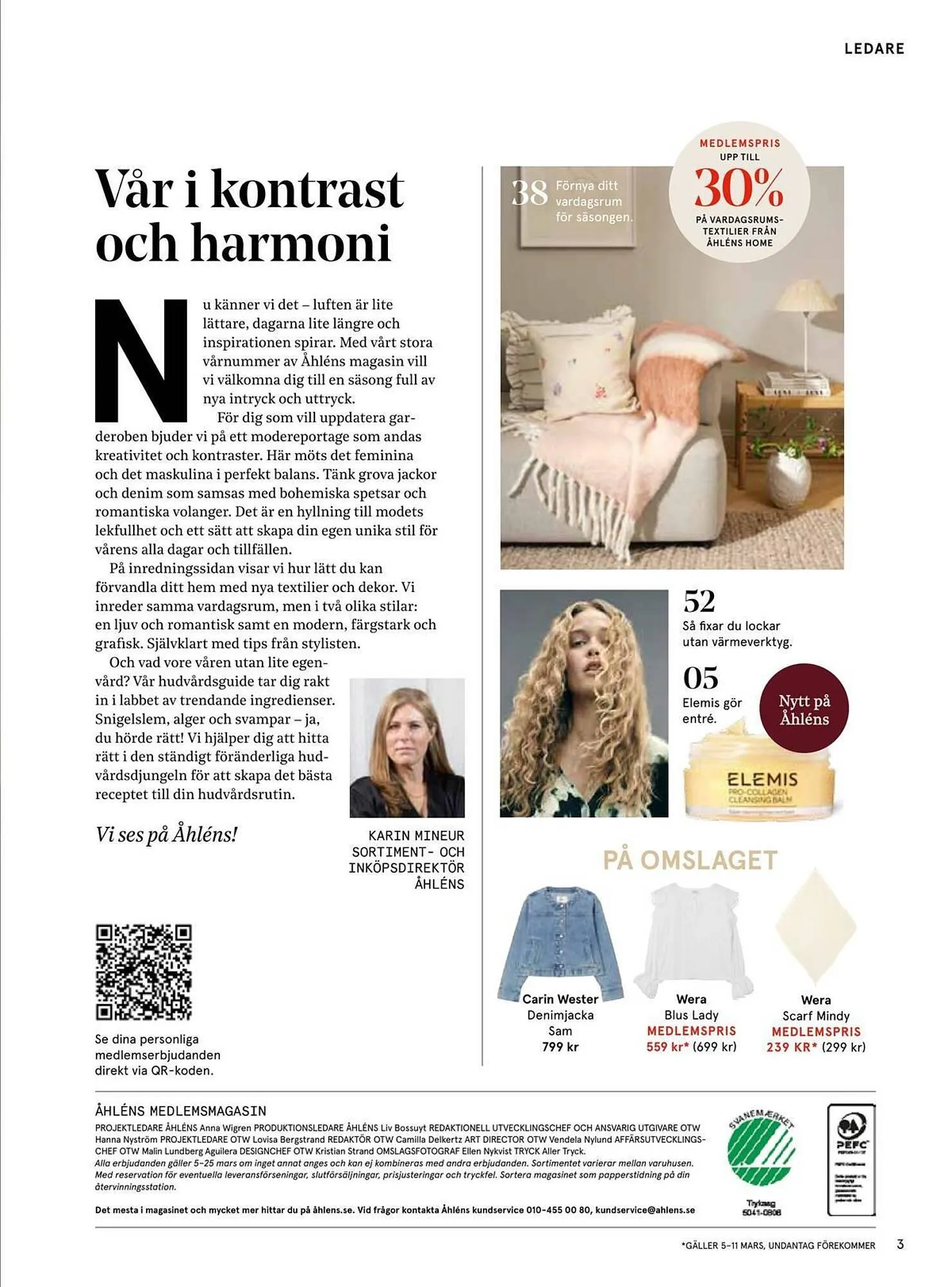 Åhléns reklamblad från 5 mars till 25 mars 2025 - Reklamblad sidor 3