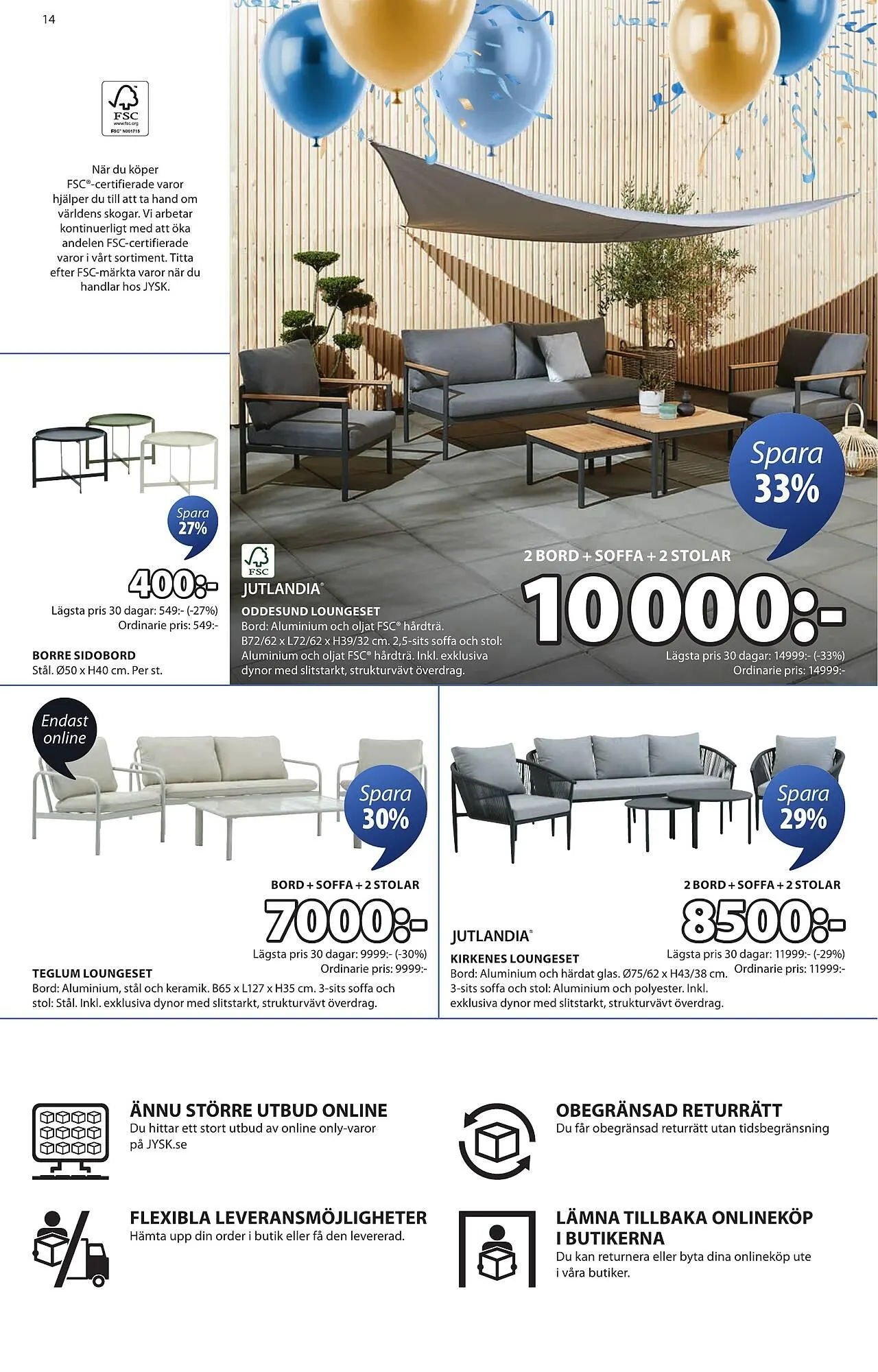 JYSK reklamblad från 7 april till 20 april 2025 - Reklamblad sidor 14