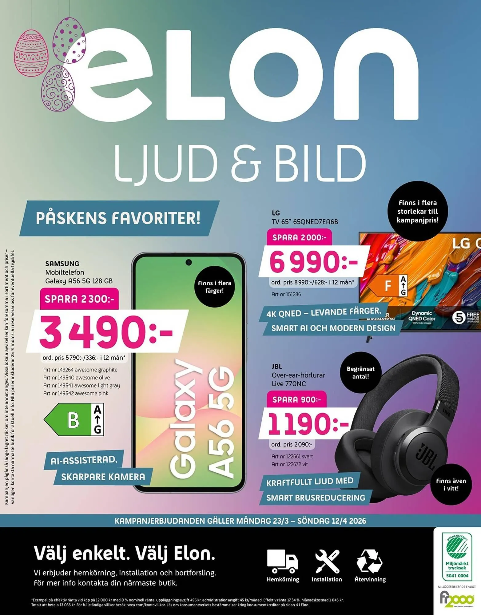Elon reklamblad från 23 mars till 12 april 2026 - Reklamblad sidor 14