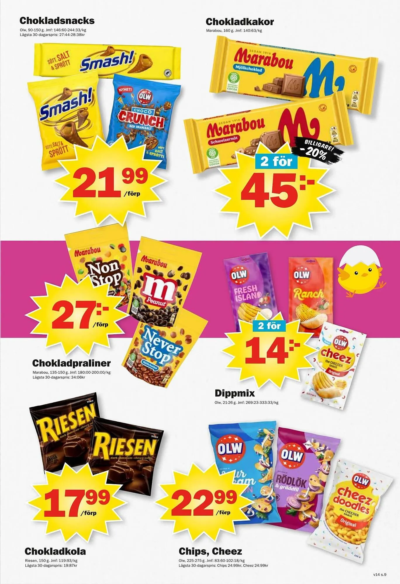 Pekås reklamblad från 30 mars till 7 april 2026 - Reklamblad sidor 9