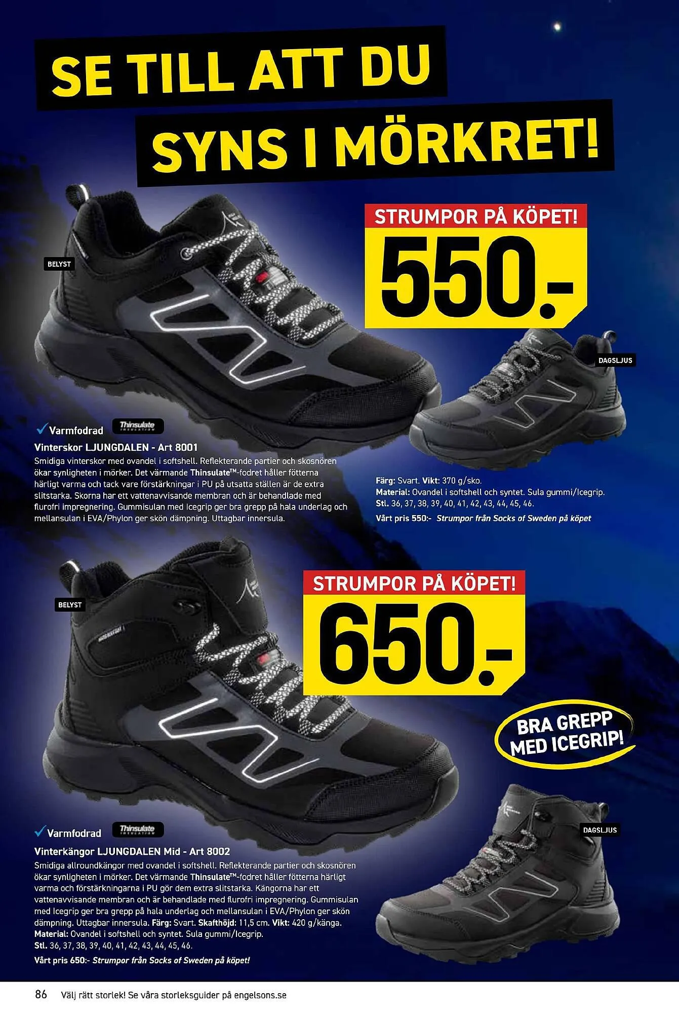 Engelsons reklamblad från 23 oktober till 30 november 2023 - Reklamblad sidor 86