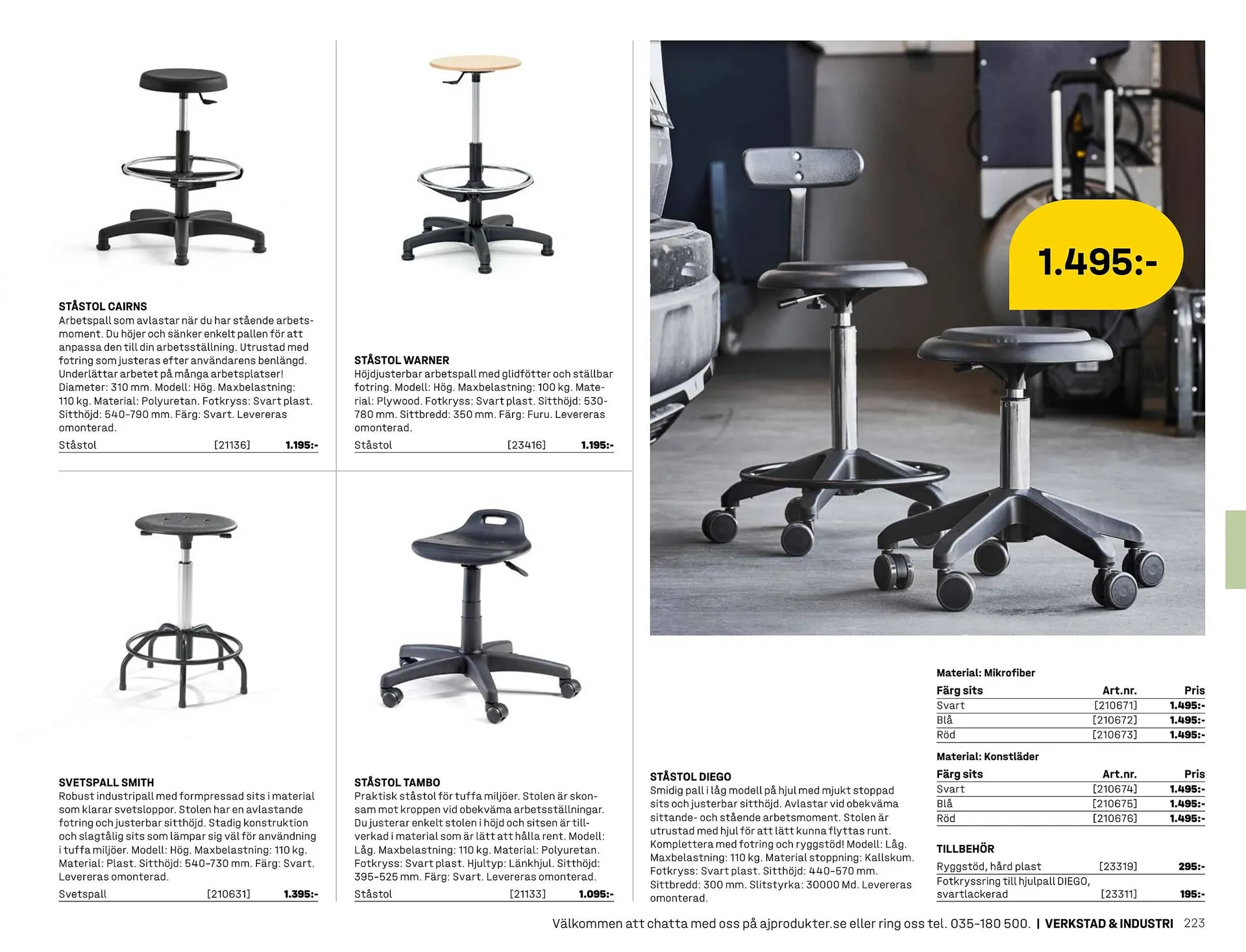 AJ Produkter reklamblad från 1 januari till 31 december 2025 - Reklamblad sidor 223