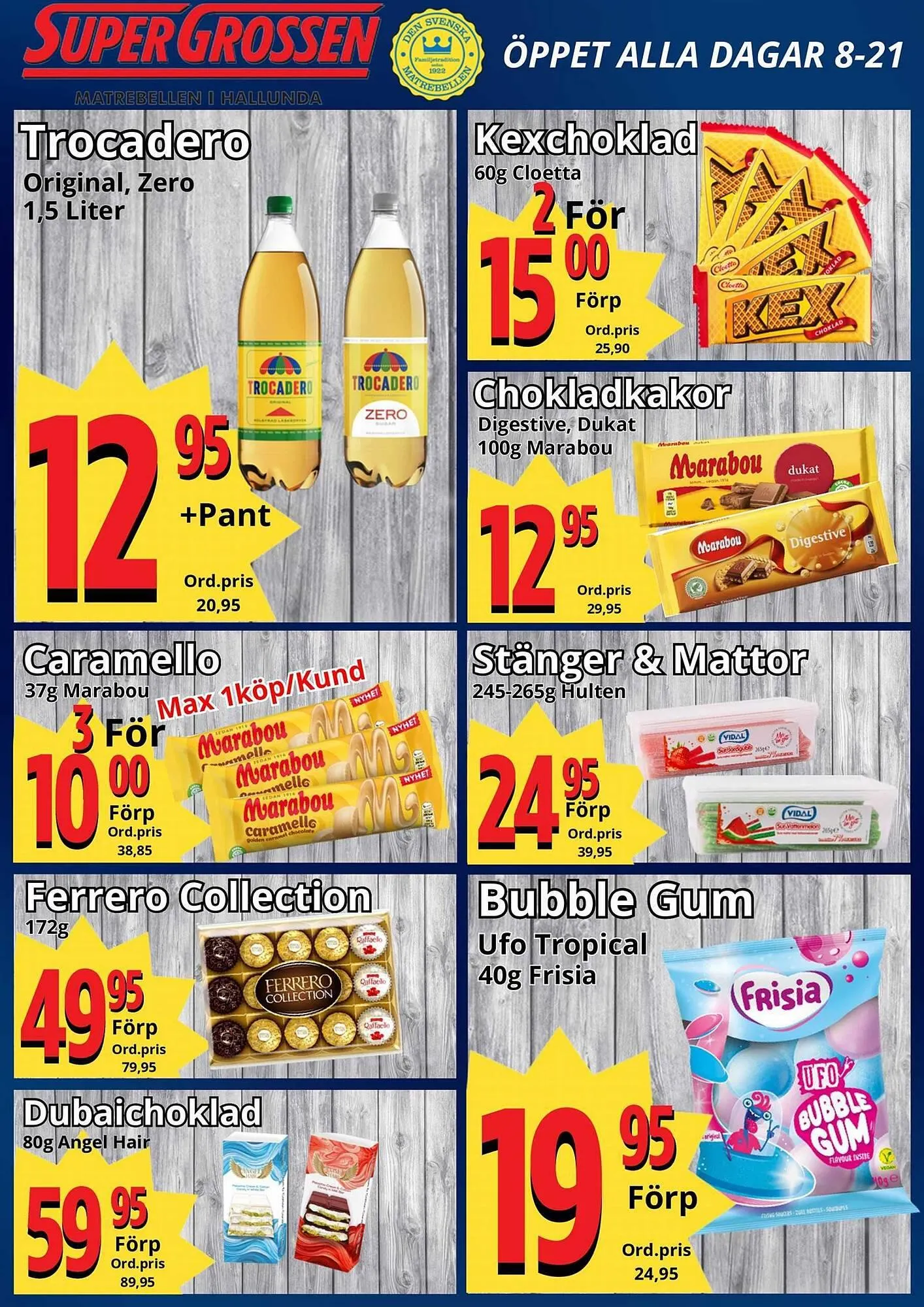 Supergrossen reklamblad från 7 juli till 13 juli 2025 - Reklamblad sidor 11