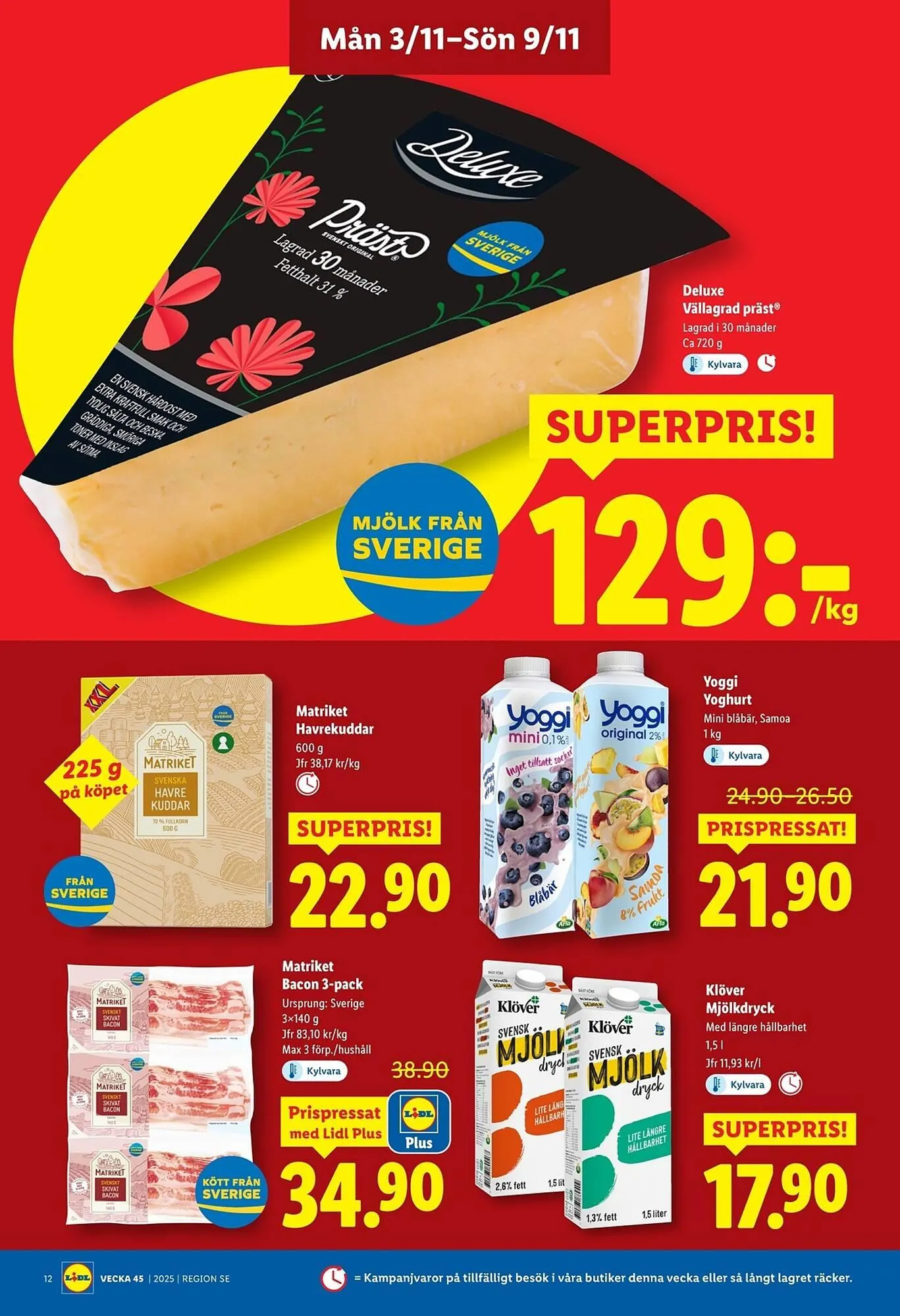 Lidl reklamblad från 3 november till 9 november 2025 - Reklamblad sidor 12