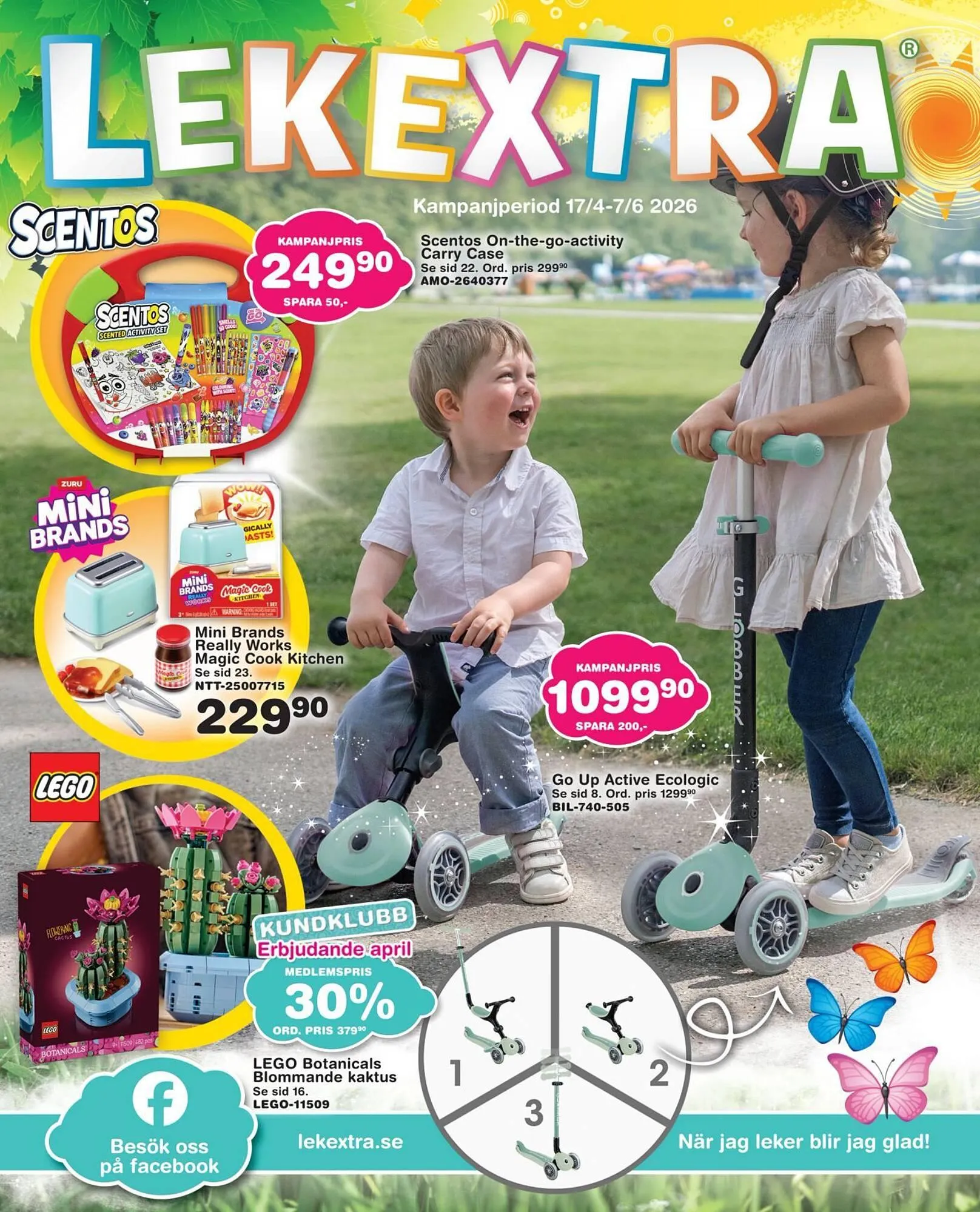 Lekextra reklamblad från 17 april till 8 juni 2026 - Reklamblad sidor 1
