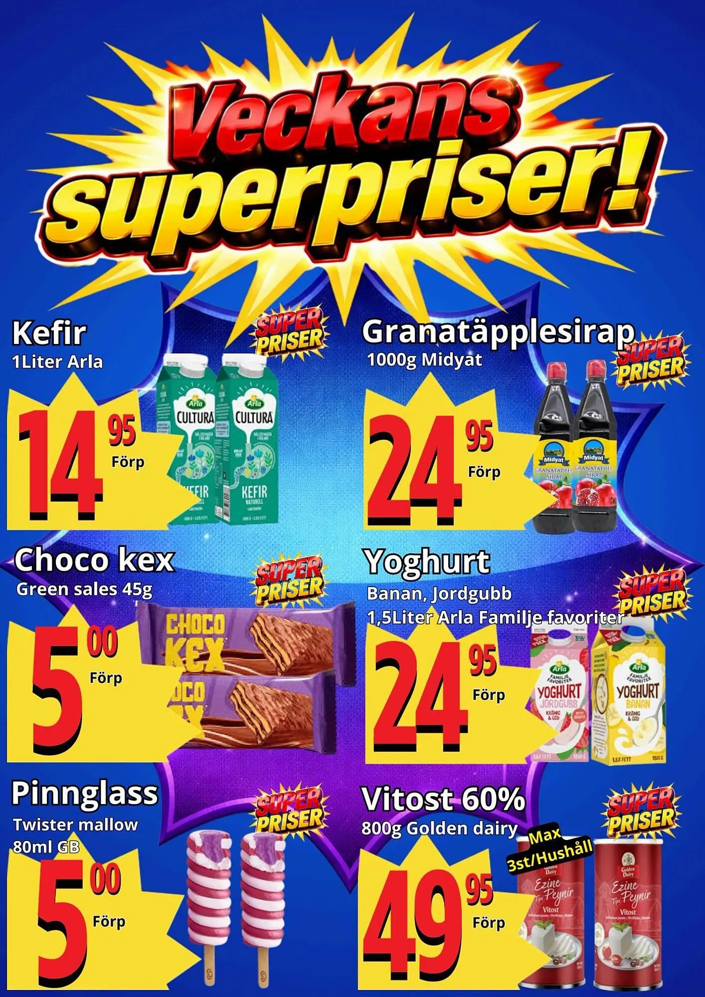 Supergrossen reklamblad från 11 maj till 18 maj 2026 - Reklamblad sidor 4