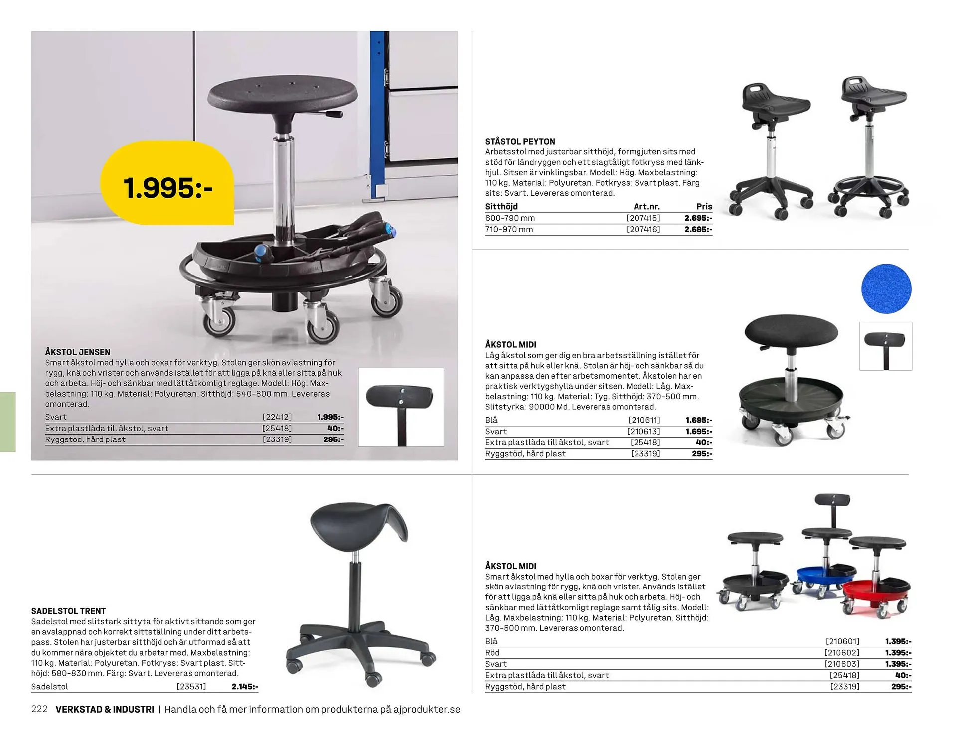 AJ Produkter reklamblad från 1 januari till 31 december 2025 - Reklamblad sidor 222