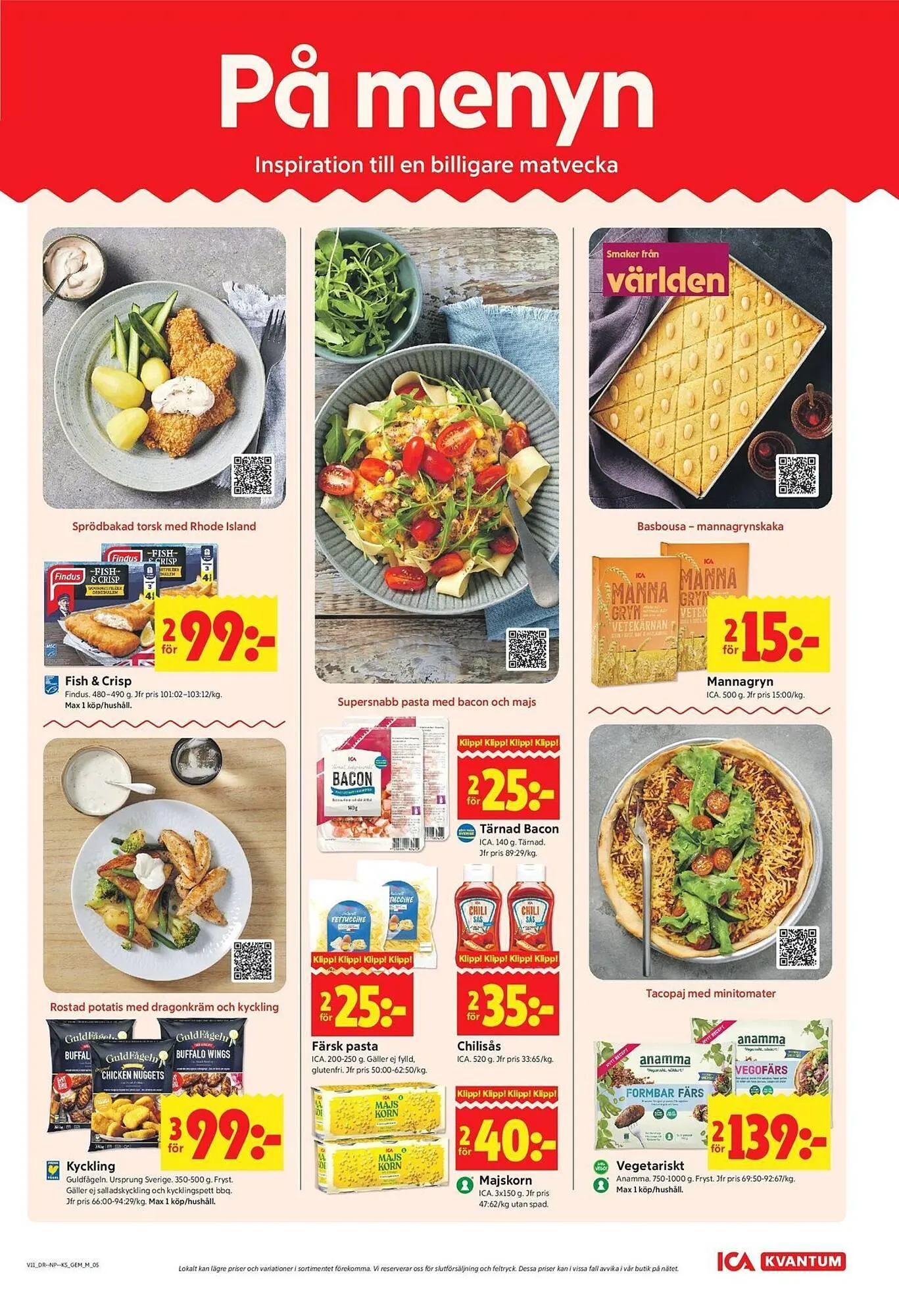 ICA Kvantum reklamblad från 9 mars till 15 mars 2026 - Reklamblad sidor 5