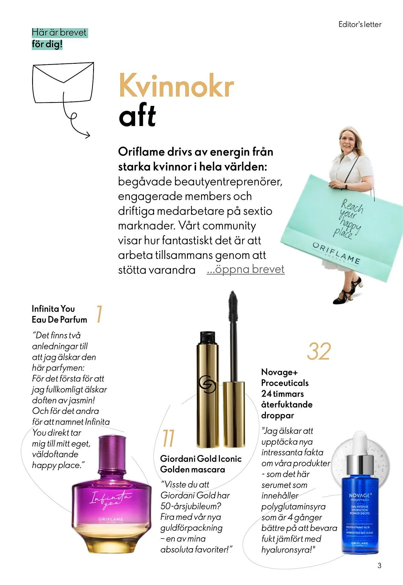 Oriflame reklamblad från 18 februari till 10 mars 2026 - Reklamblad sidor 3