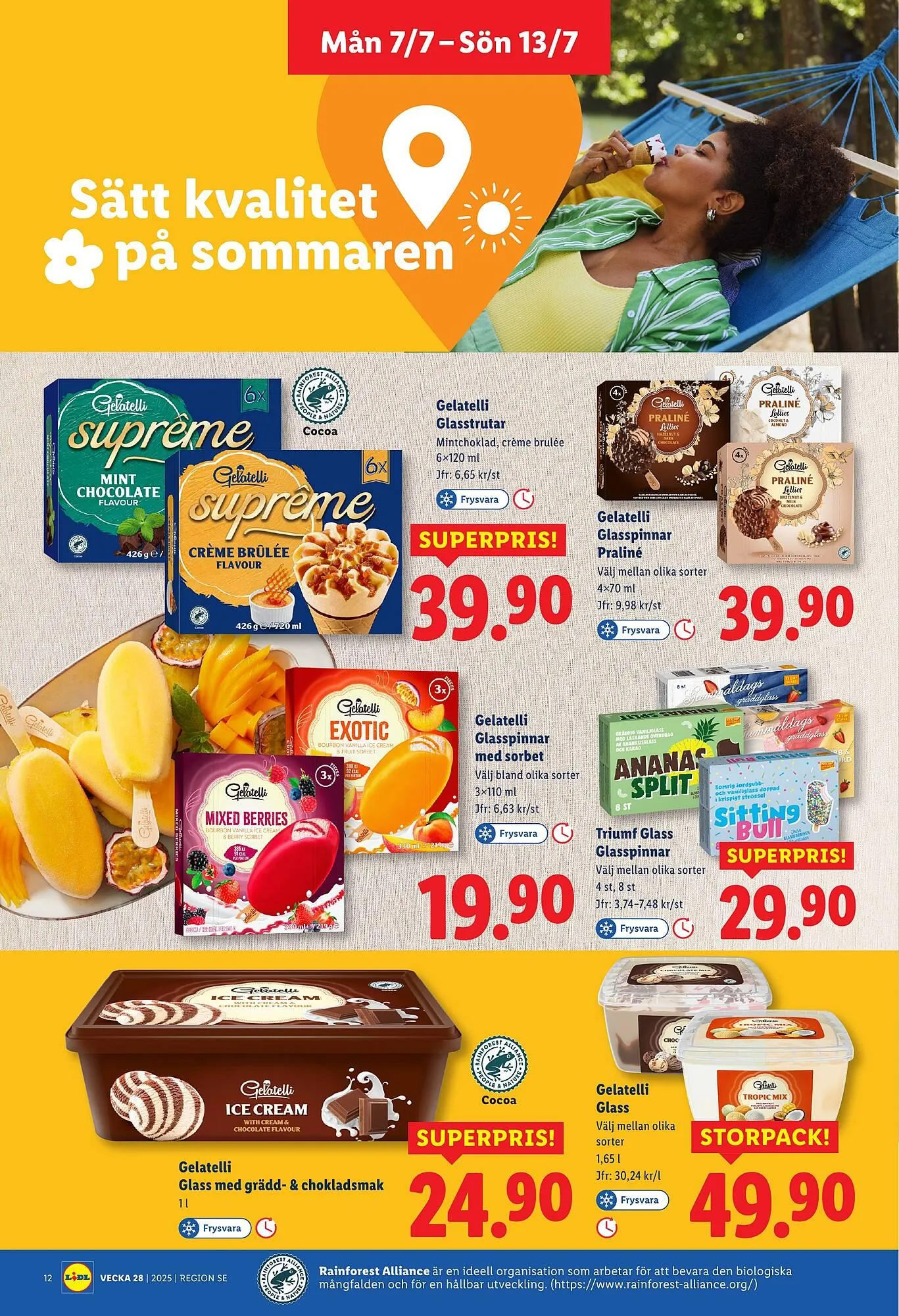 Lidl reklamblad från 7 juli till 13 juli 2025 - Reklamblad sidor 14