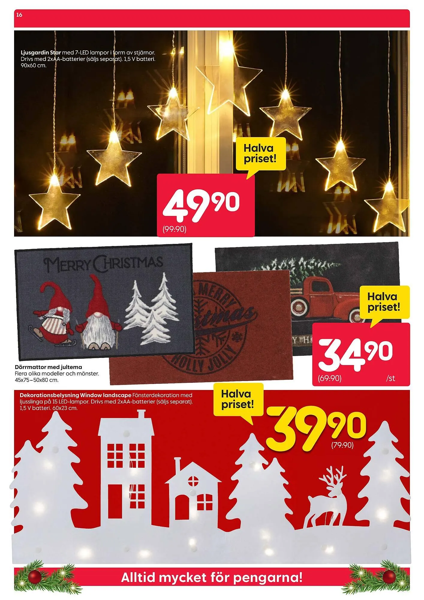 Rusta reklamblad från 9 december till 15 december 2024 - Reklamblad sidor 16