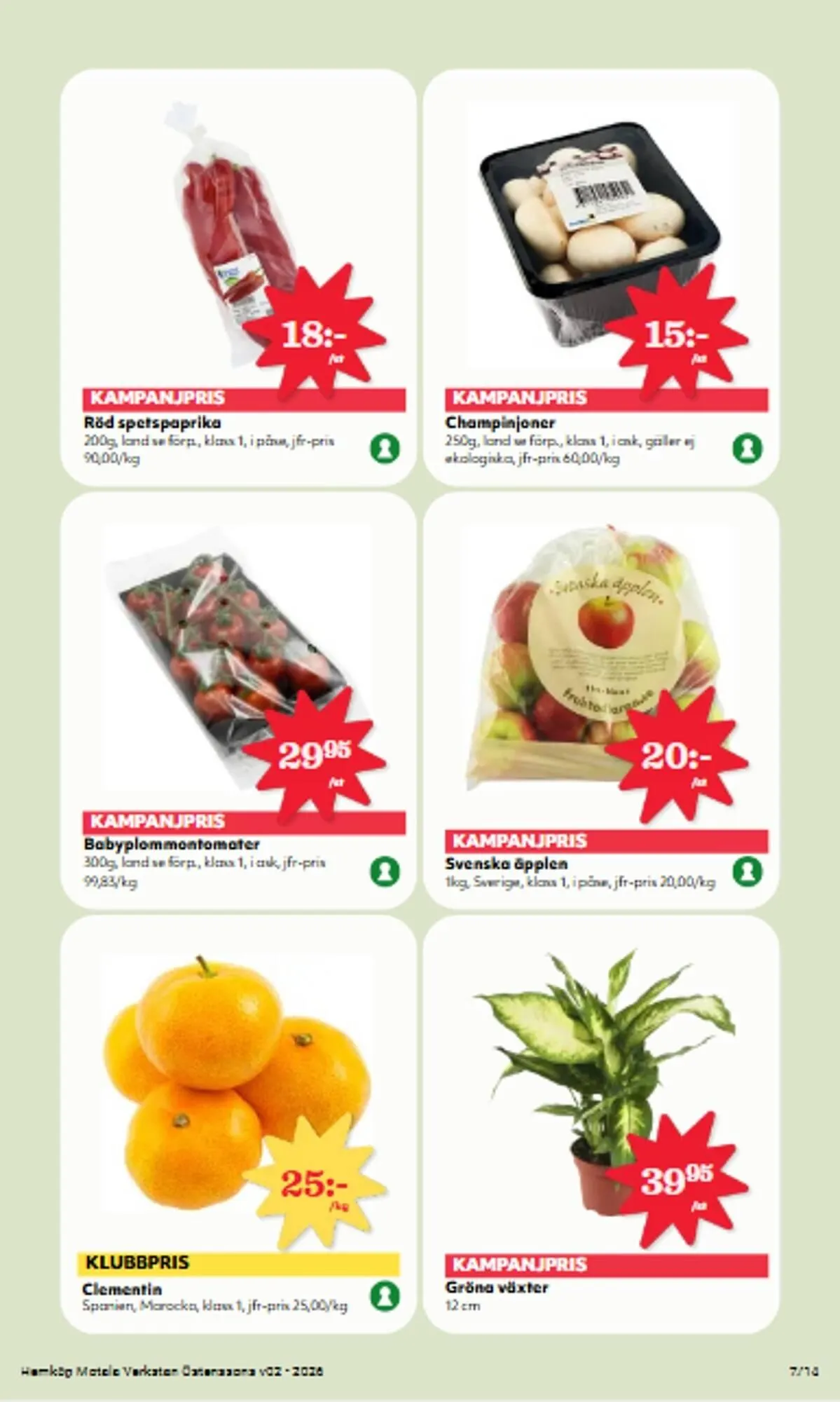 Östenssons reklamblad från 5 januari till 11 januari 2026 - Reklamblad sidor 7