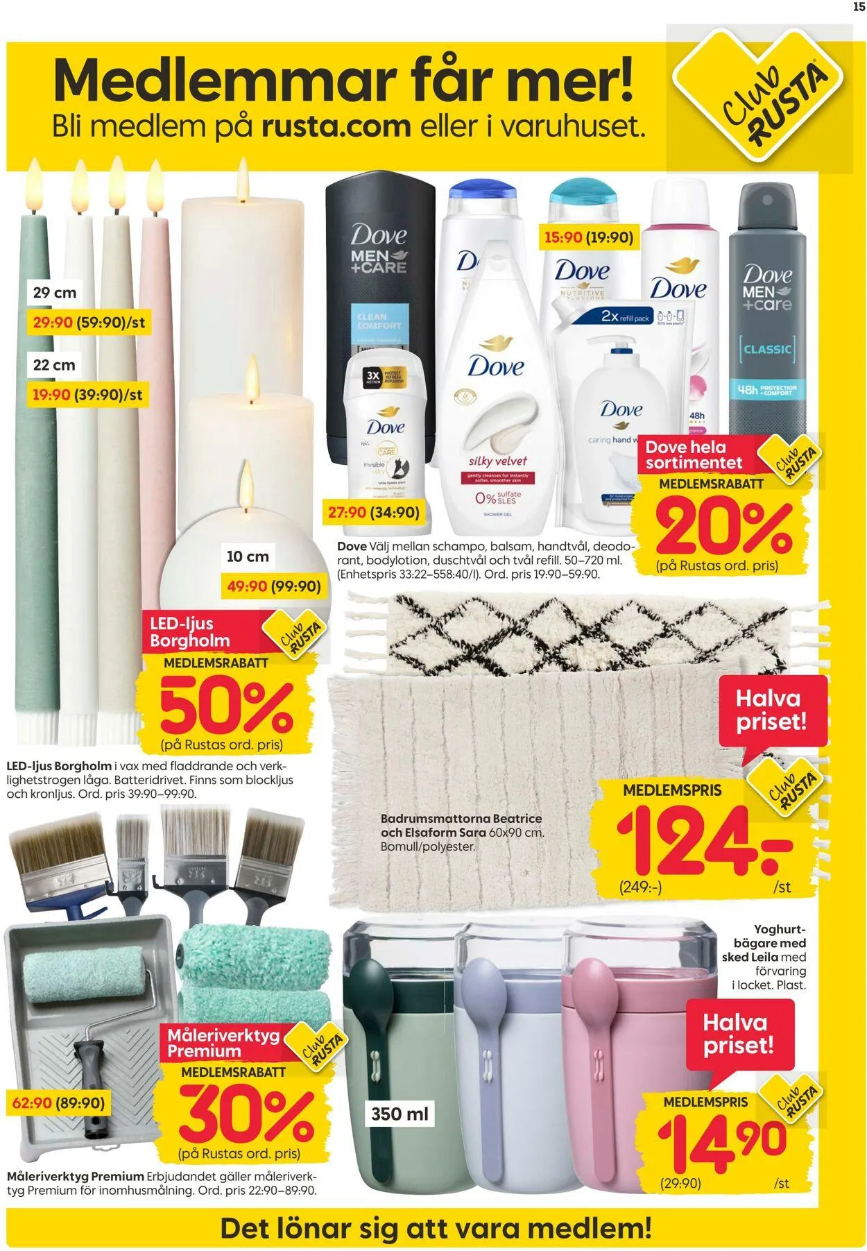 Rusta från 16 september till 30 september 2025 - Reklamblad sidor 15