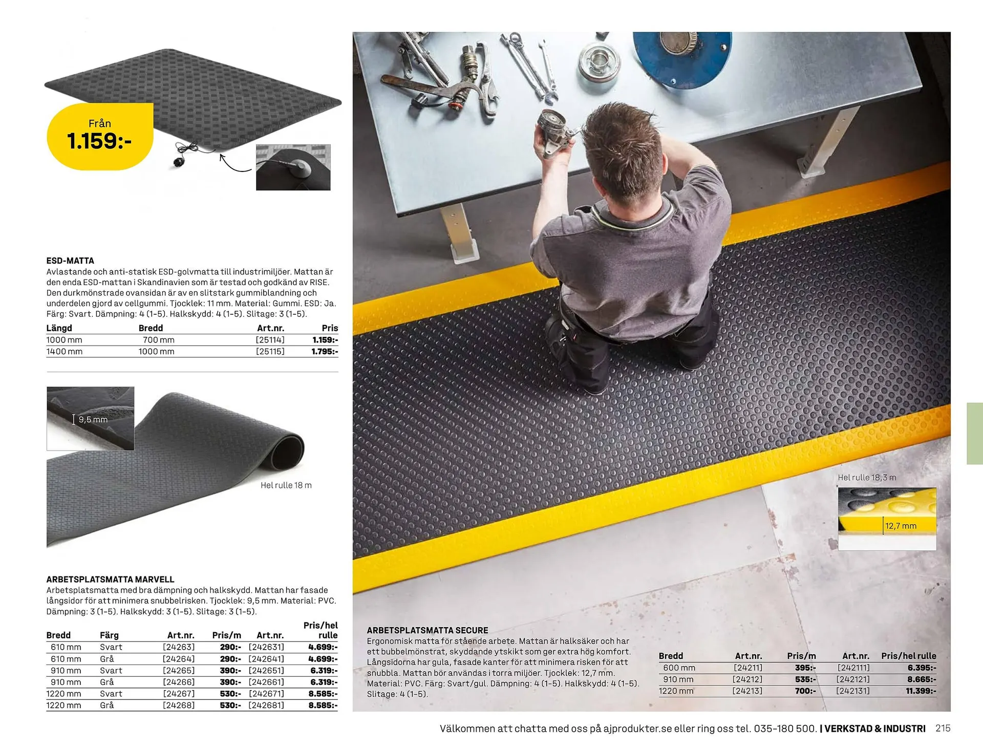AJ Produkter reklamblad från 1 januari till 31 december 2025 - Reklamblad sidor 215