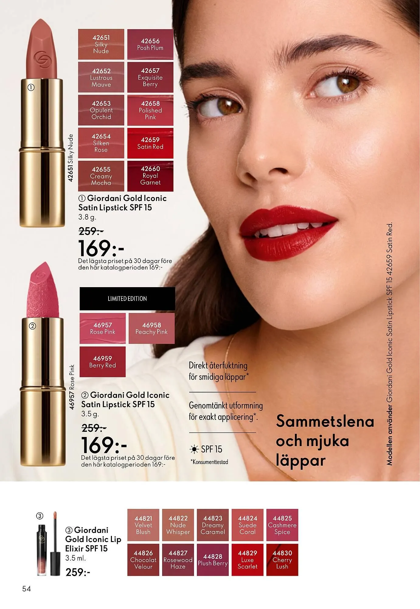 Oriflame reklamblad från 14 september till 7 oktober 2025 - Reklamblad sidor 54