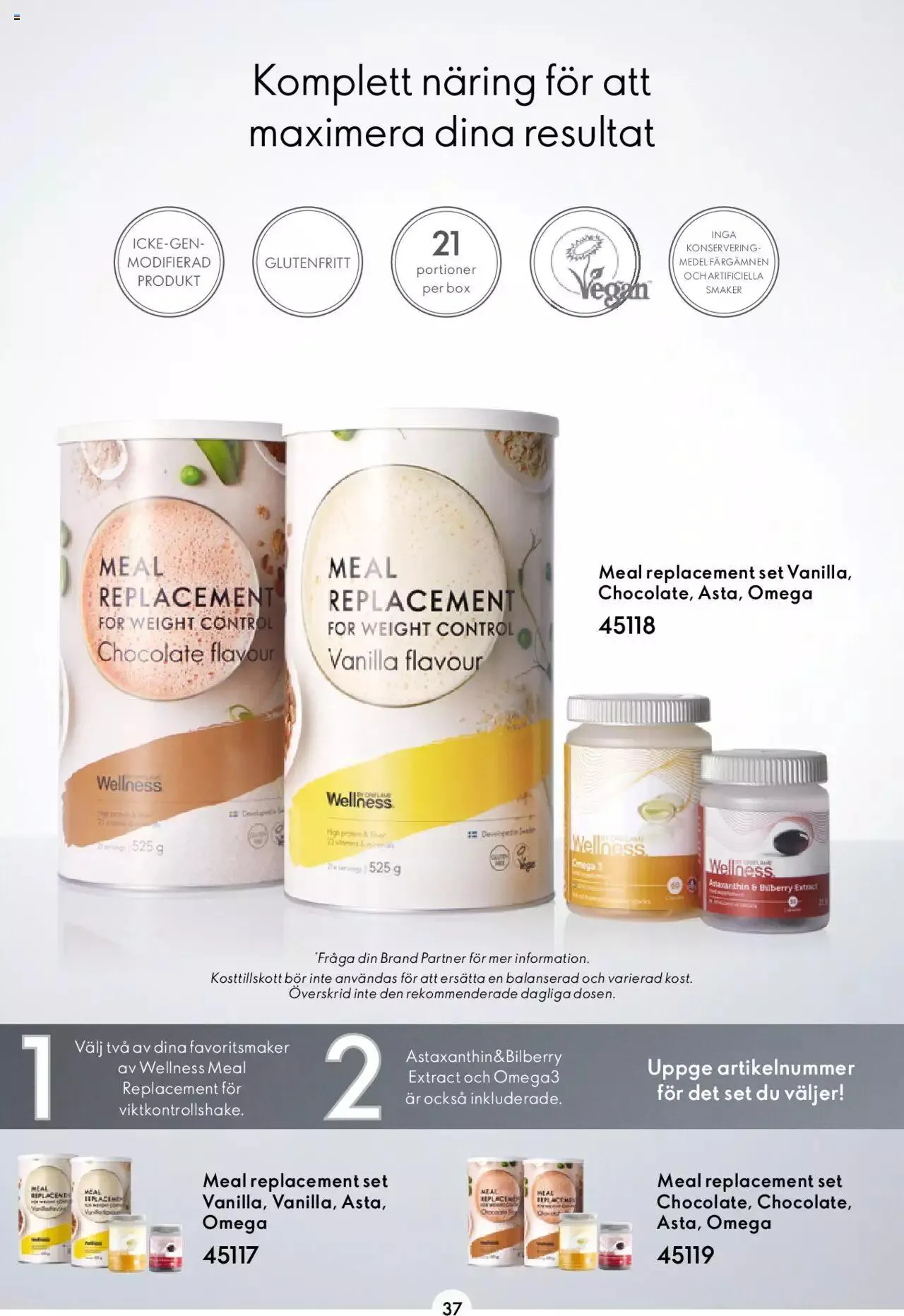 Oriflame - Wellness Catalogue från 1 mars till 31 december 2023 - Reklamblad sidor 37