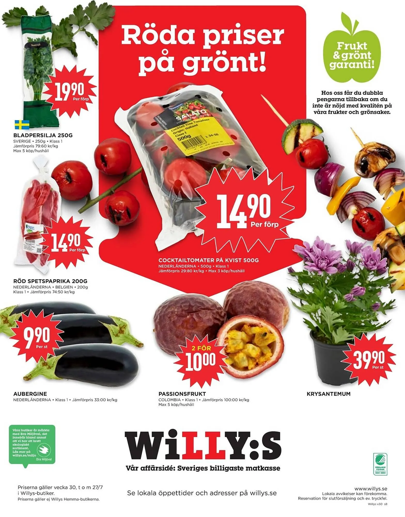 Willys reklamblad från 21 juli till 28 juli 2025 - Reklamblad sidor 8