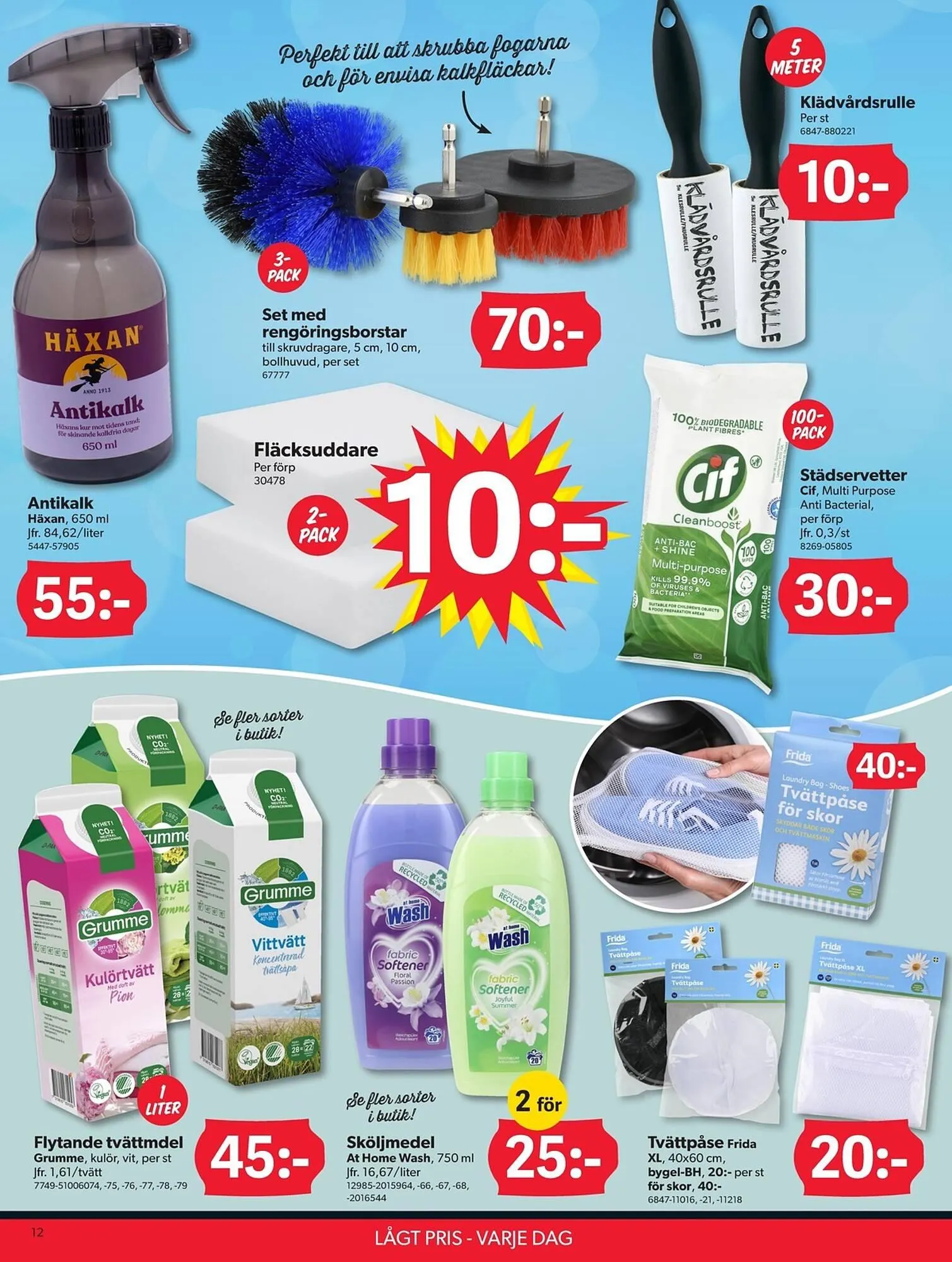 DollarStore reklamblad från 19 augusti till 19 september 2024 - Reklamblad sidor 12