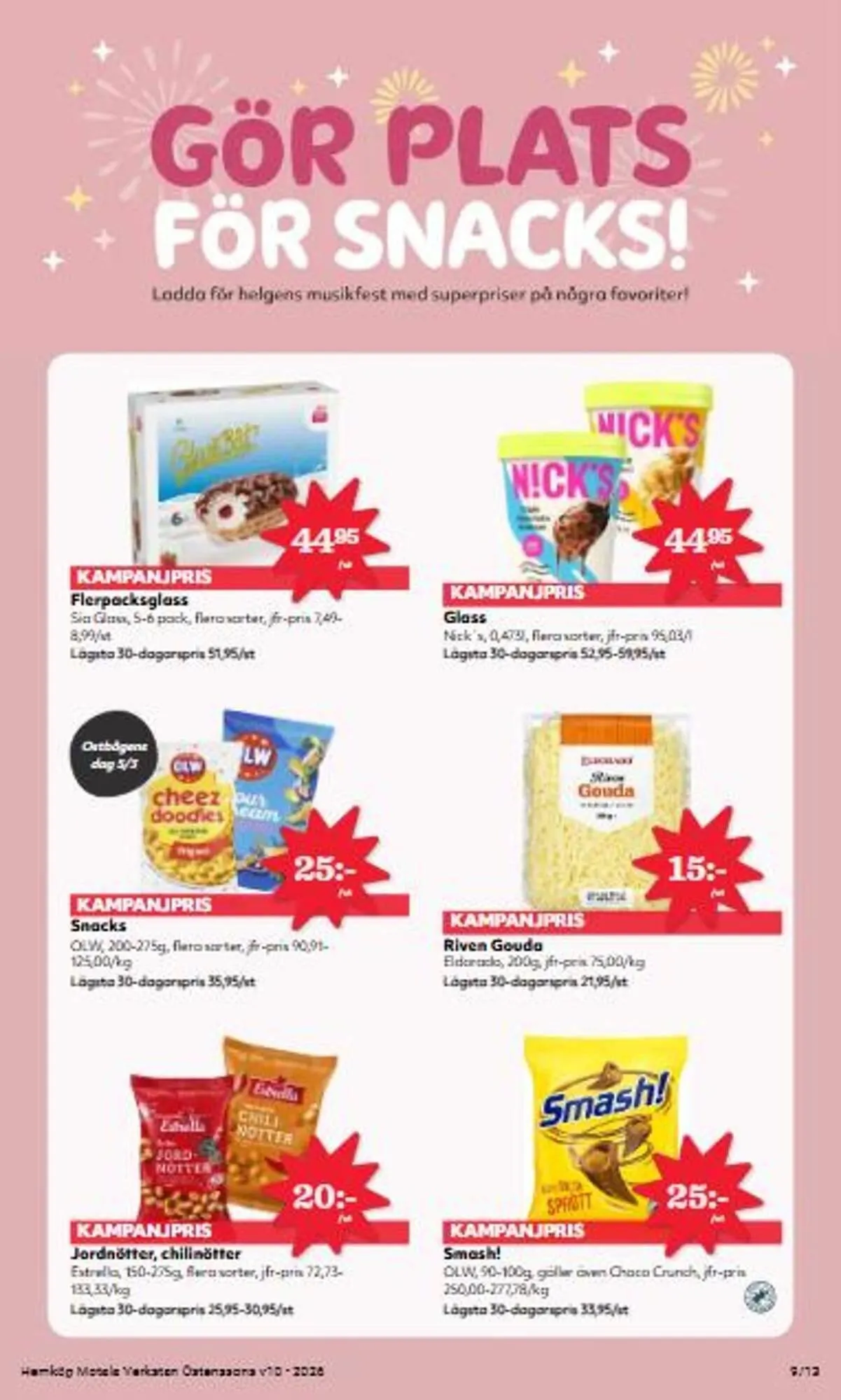 Östenssons reklamblad från 2 mars till 8 mars 2026 - Reklamblad sidor 9