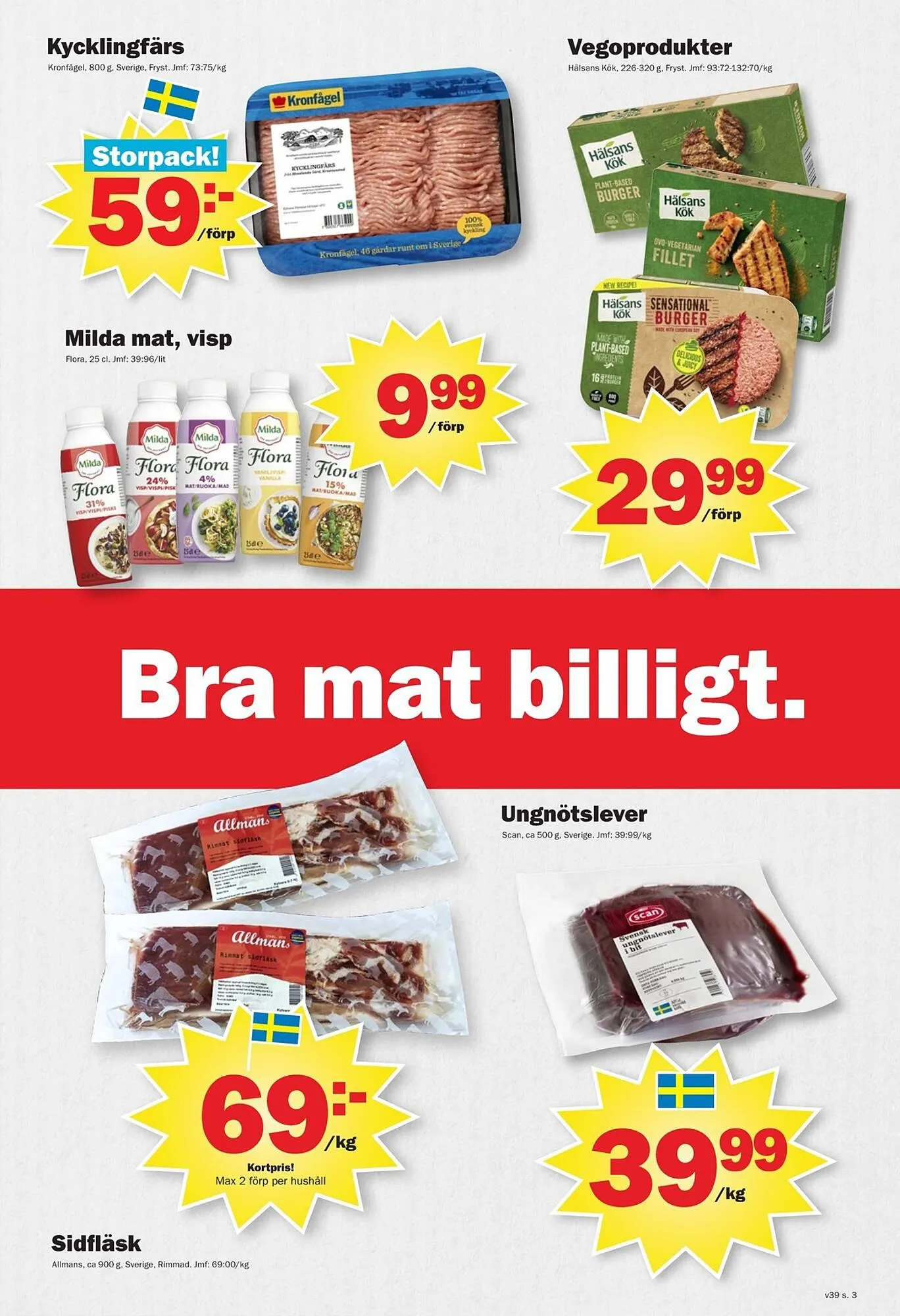 Pekås reklamblad från 25 september till 1 oktober 2023 - Reklamblad sidor 3