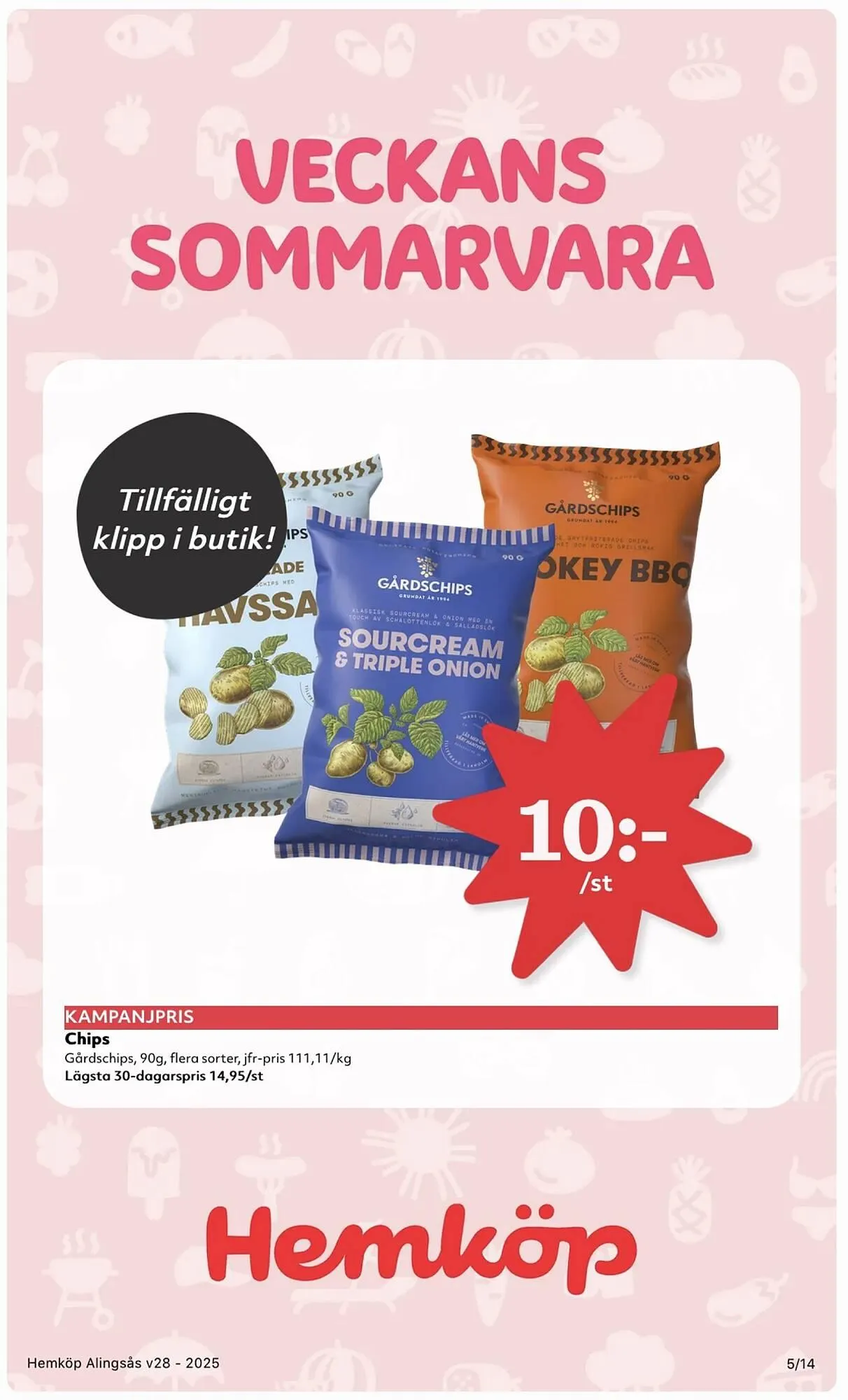 Östenssons reklamblad från 7 juli till 14 juli 2025 - Reklamblad sidor 5